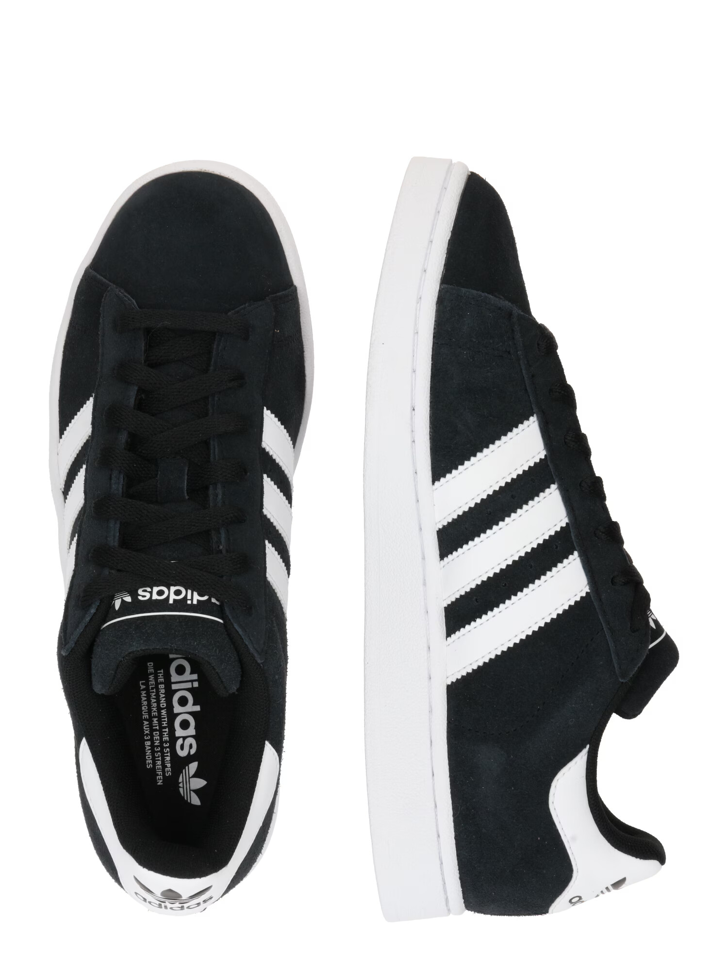 ADIDAS ORIGINALS Nízke tenisky 'Campus 2.0' čierna / biela - Pepit.sk