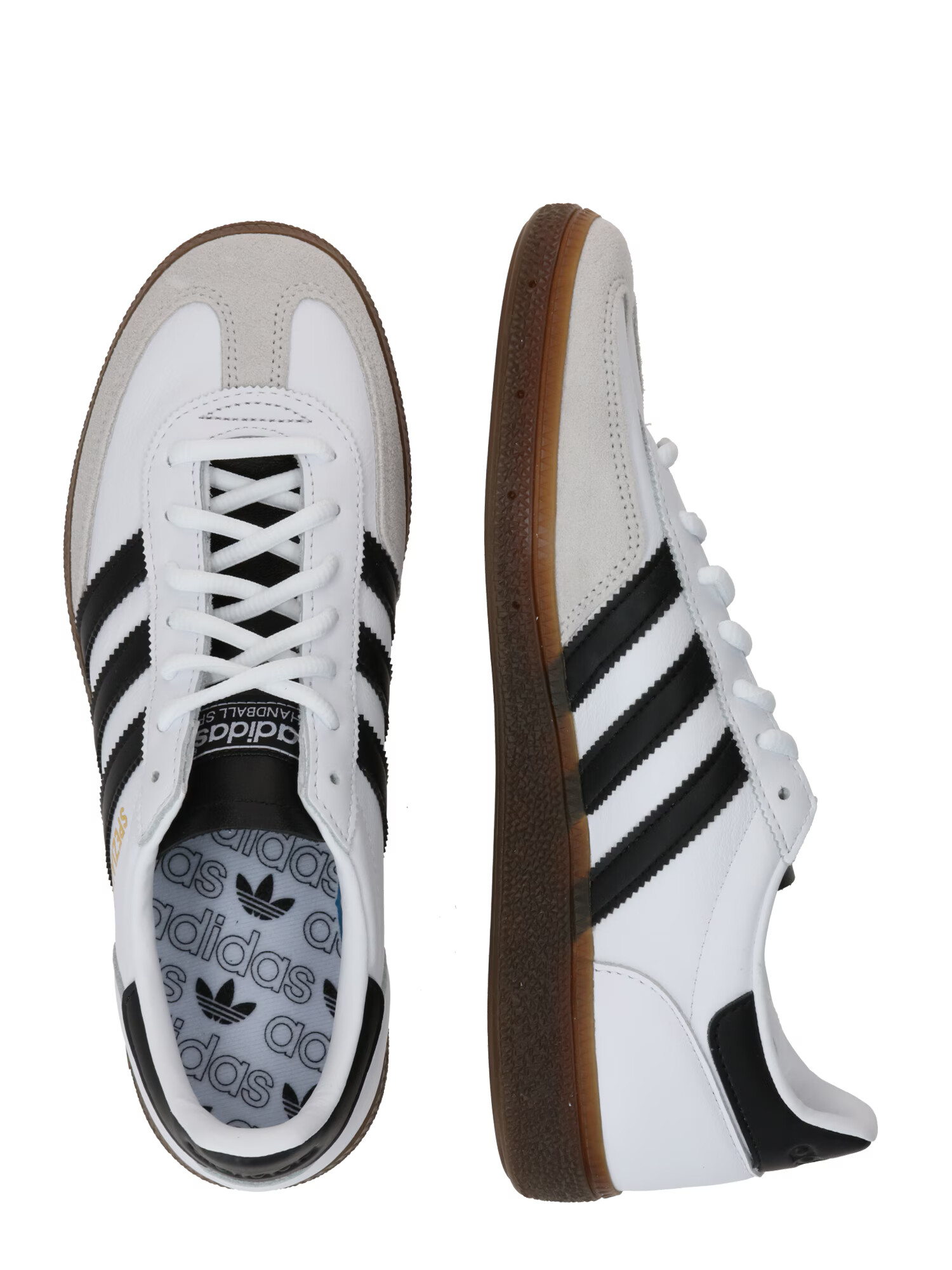 ADIDAS ORIGINALS Nízke tenisky 'HANDBALL SPEZIAL' nebielená / čierna / biela - Pepit.sk