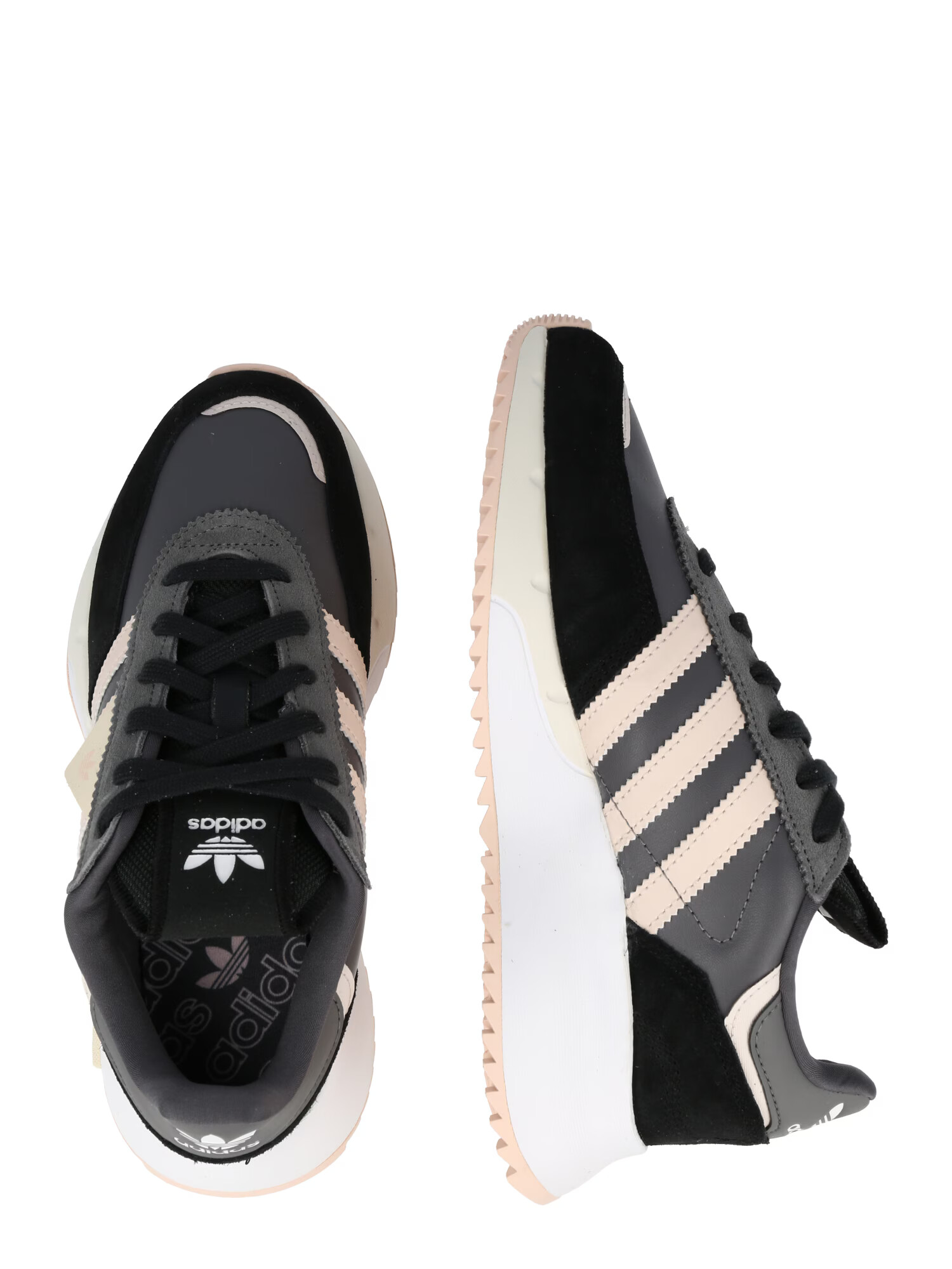 ADIDAS ORIGINALS Nízke tenisky 'RETROPY F2' sivá / pastelovo ružová / čierna / biela - Pepit.sk