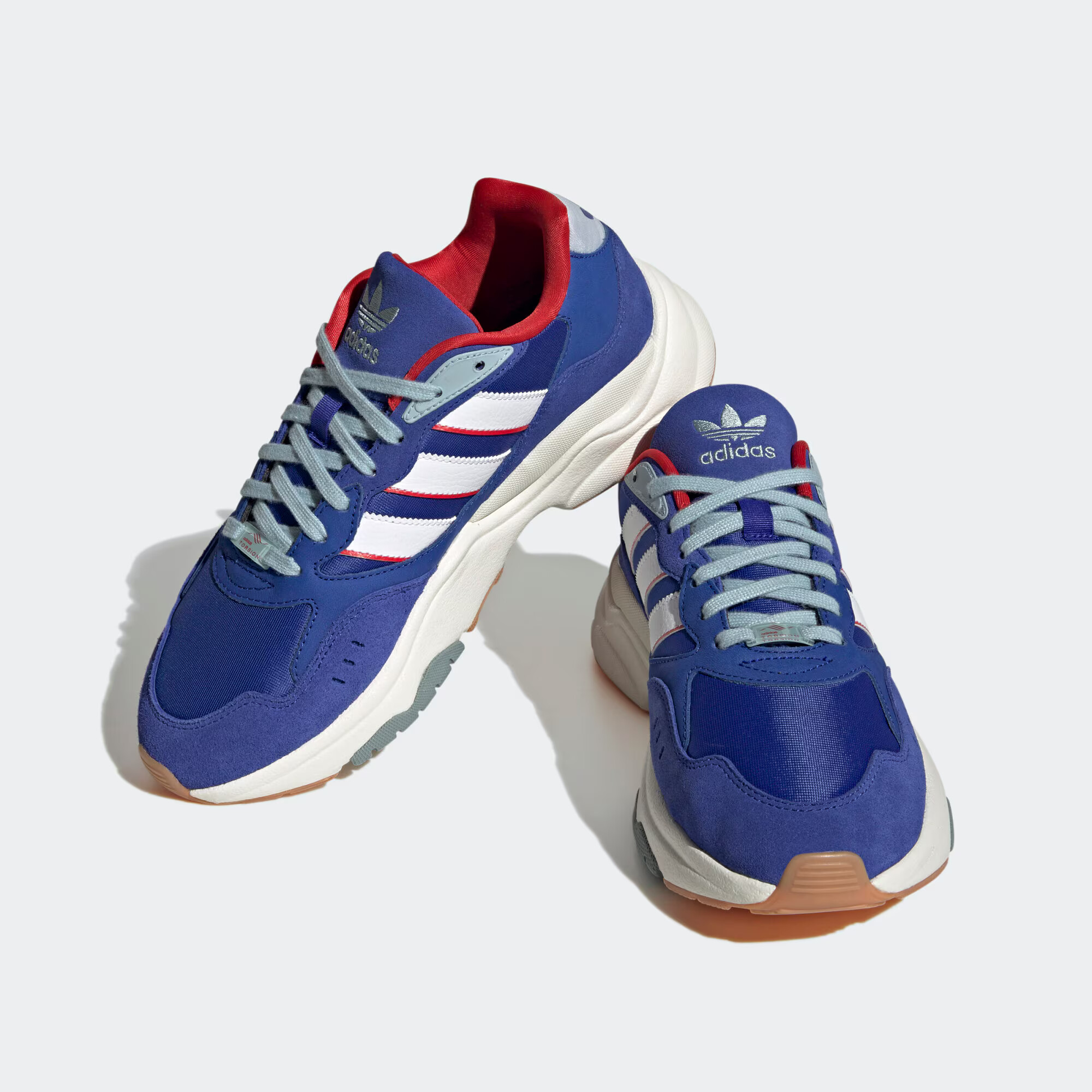 ADIDAS ORIGINALS Nízke tenisky 'RETROPY F90' modrá / červená / biela - Pepit.sk