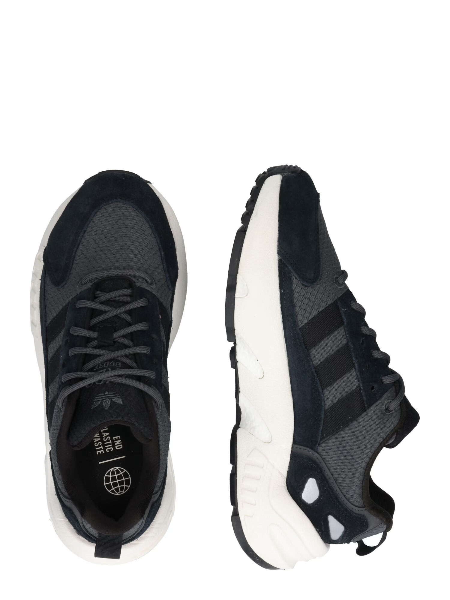 ADIDAS ORIGINALS Nízke tenisky 'ZX 22 BOOST' sivá / jedľová / čierna - Pepit.sk