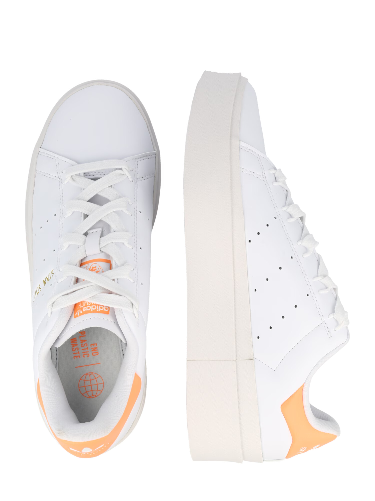 ADIDAS ORIGINALS Nízke tenisky 'Stan Smith Bonega' oranžová / biela - Pepit.sk