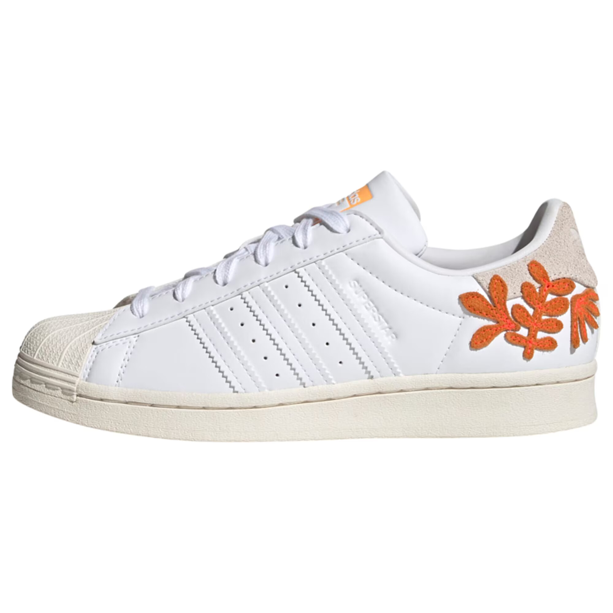 ADIDAS ORIGINALS Nízke tenisky ' Superstar ' béžová / oranžová / biela - Pepit.sk