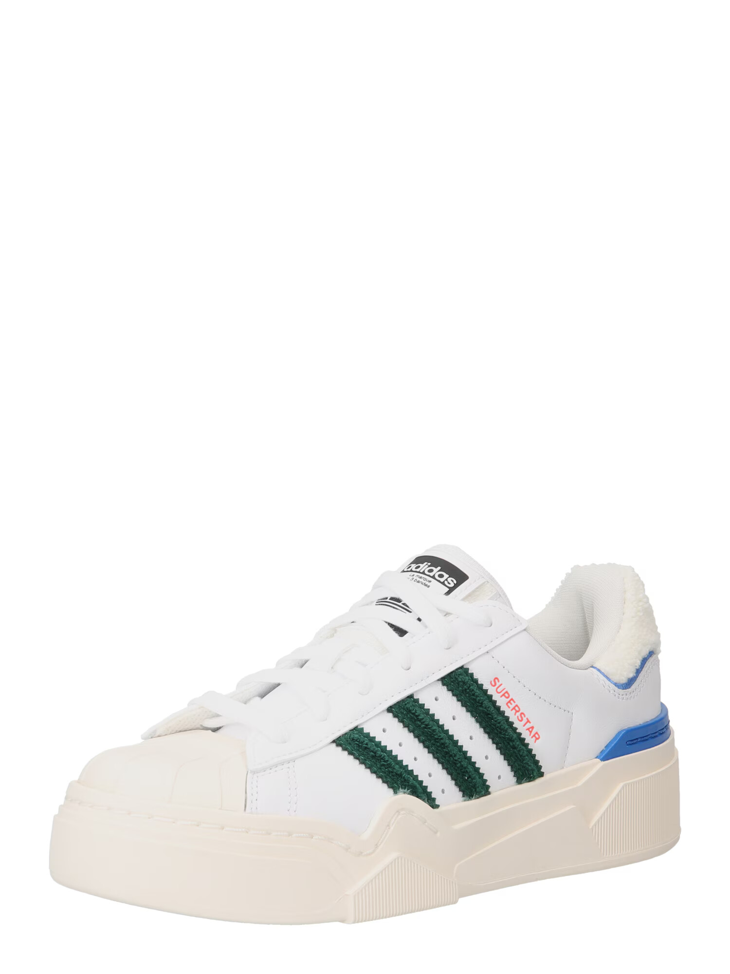 ADIDAS ORIGINALS Nízke tenisky 'SUPERSTAR BONEGA 2B ' modrá / jedľová / červená / biela - Pepit.sk