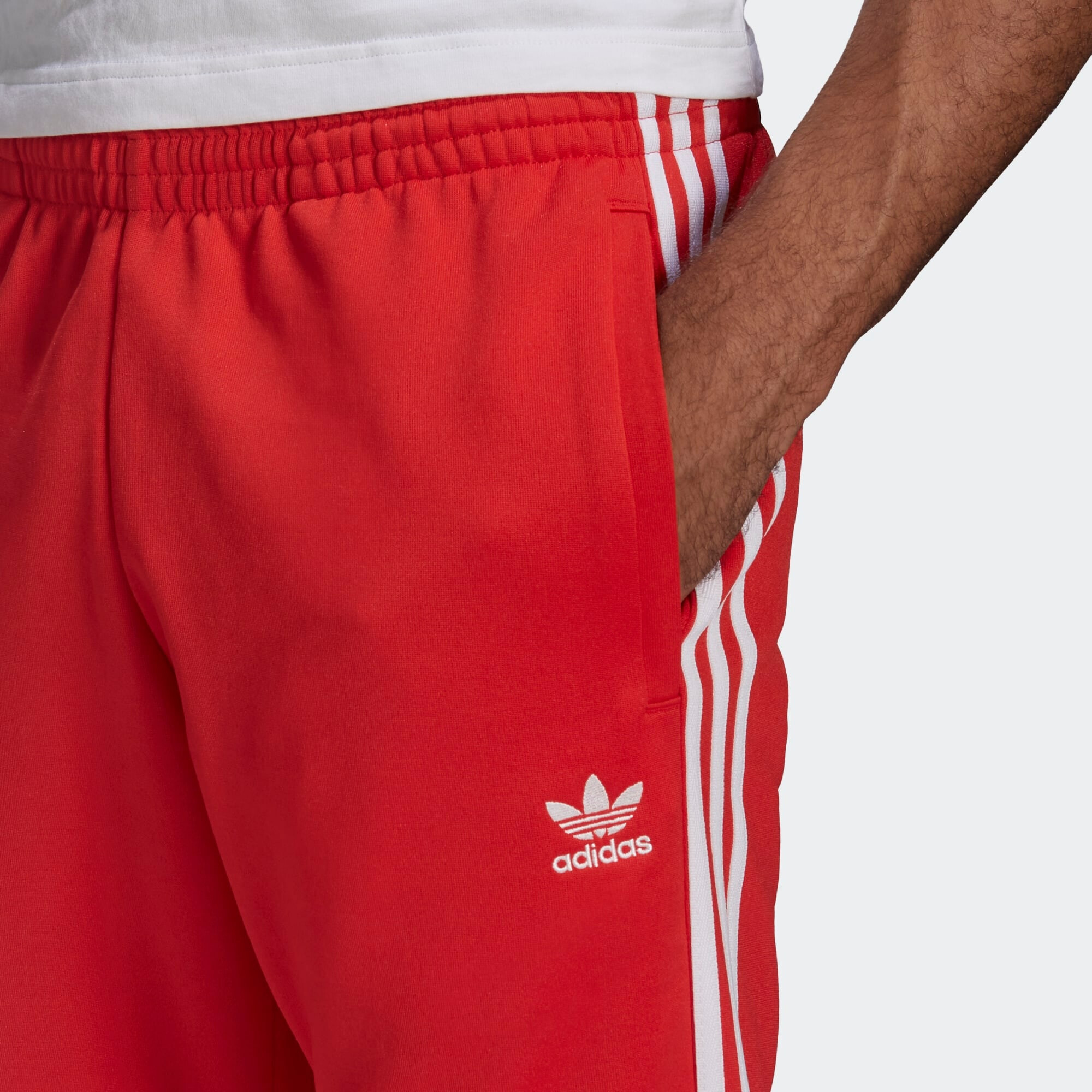 ADIDAS ORIGINALS Nohavice červená / biela - Pepit.sk