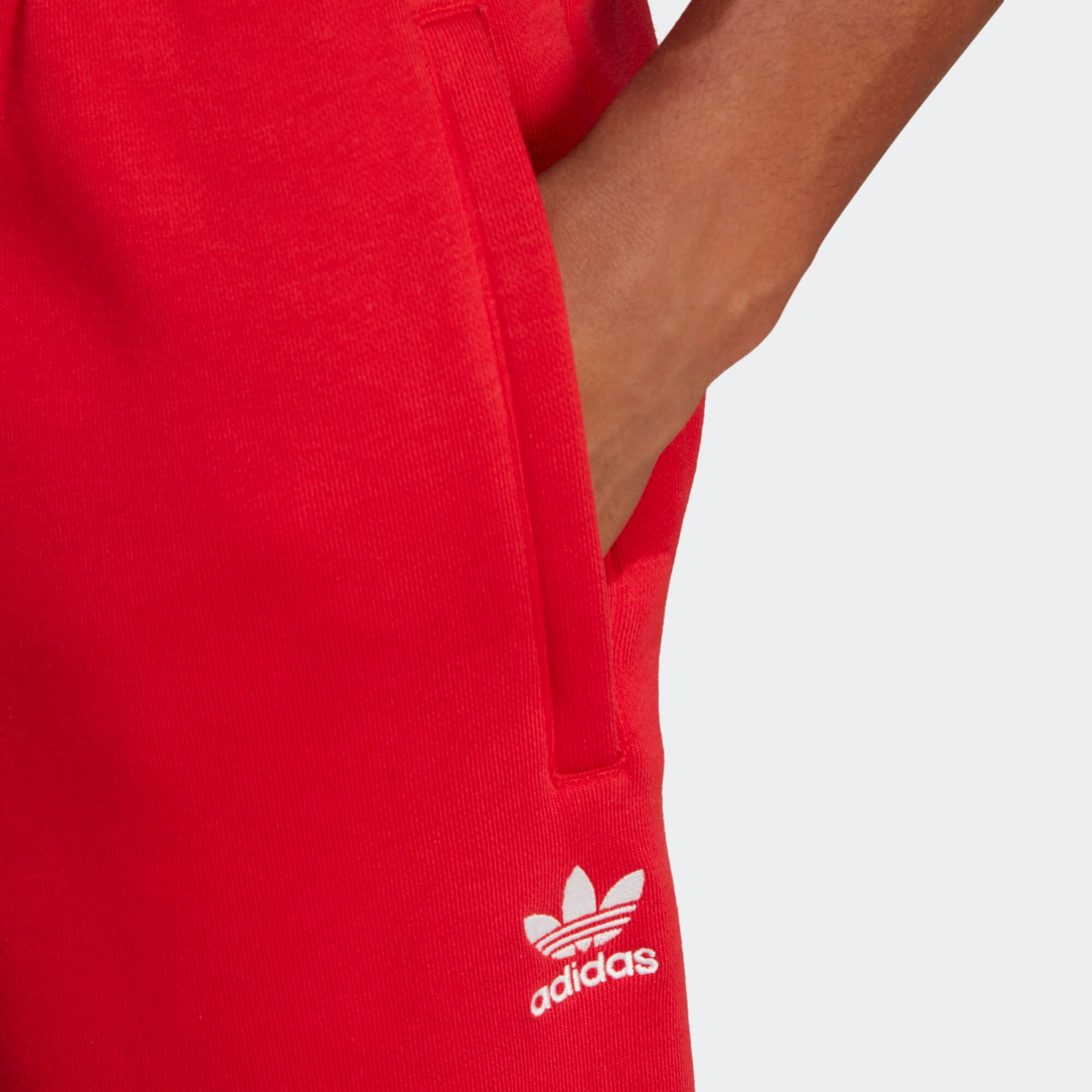 ADIDAS ORIGINALS Športové nohavice červená / biela - Pepit.sk