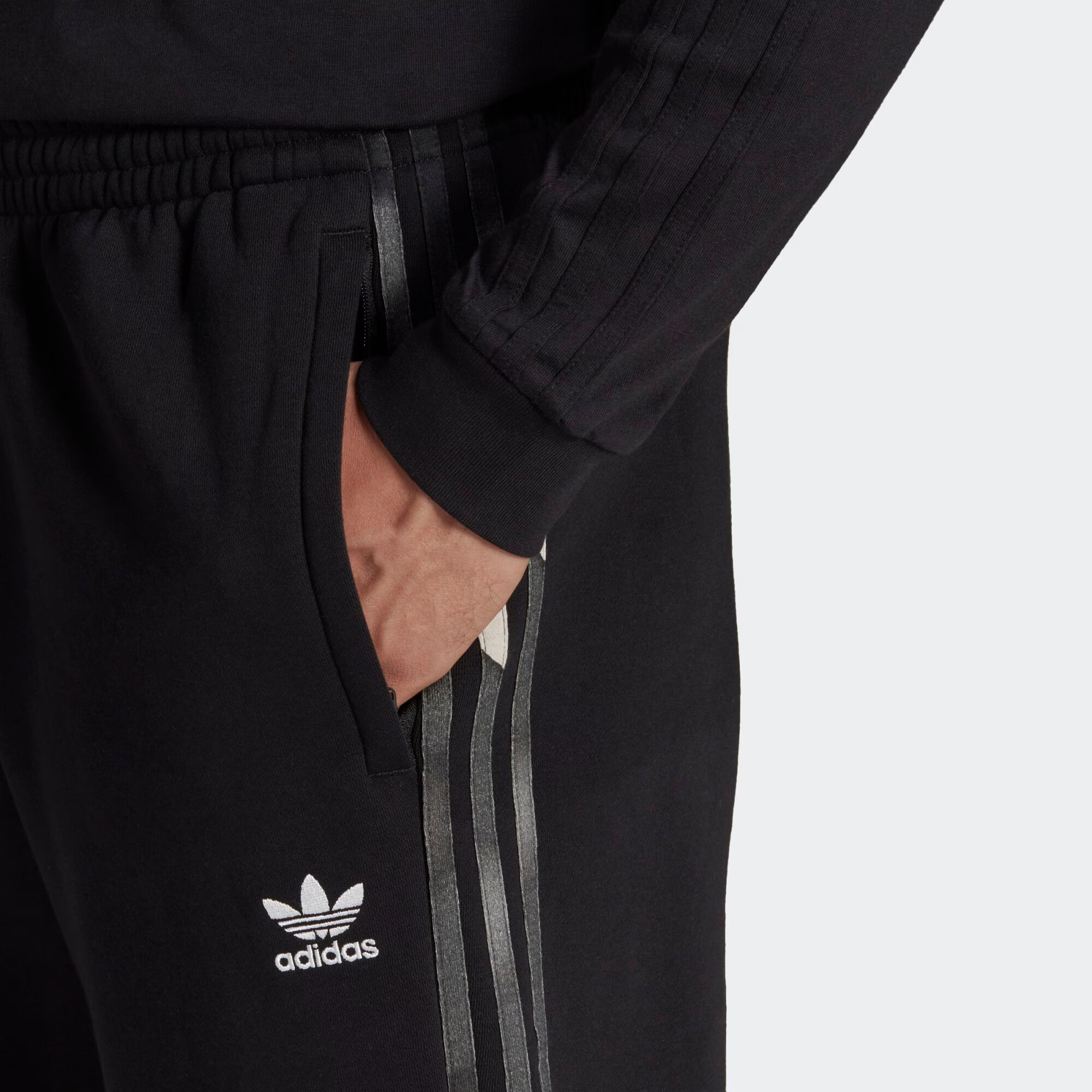 ADIDAS ORIGINALS Nohavice krémová / tmavosivá / čierna / biela - Pepit.sk