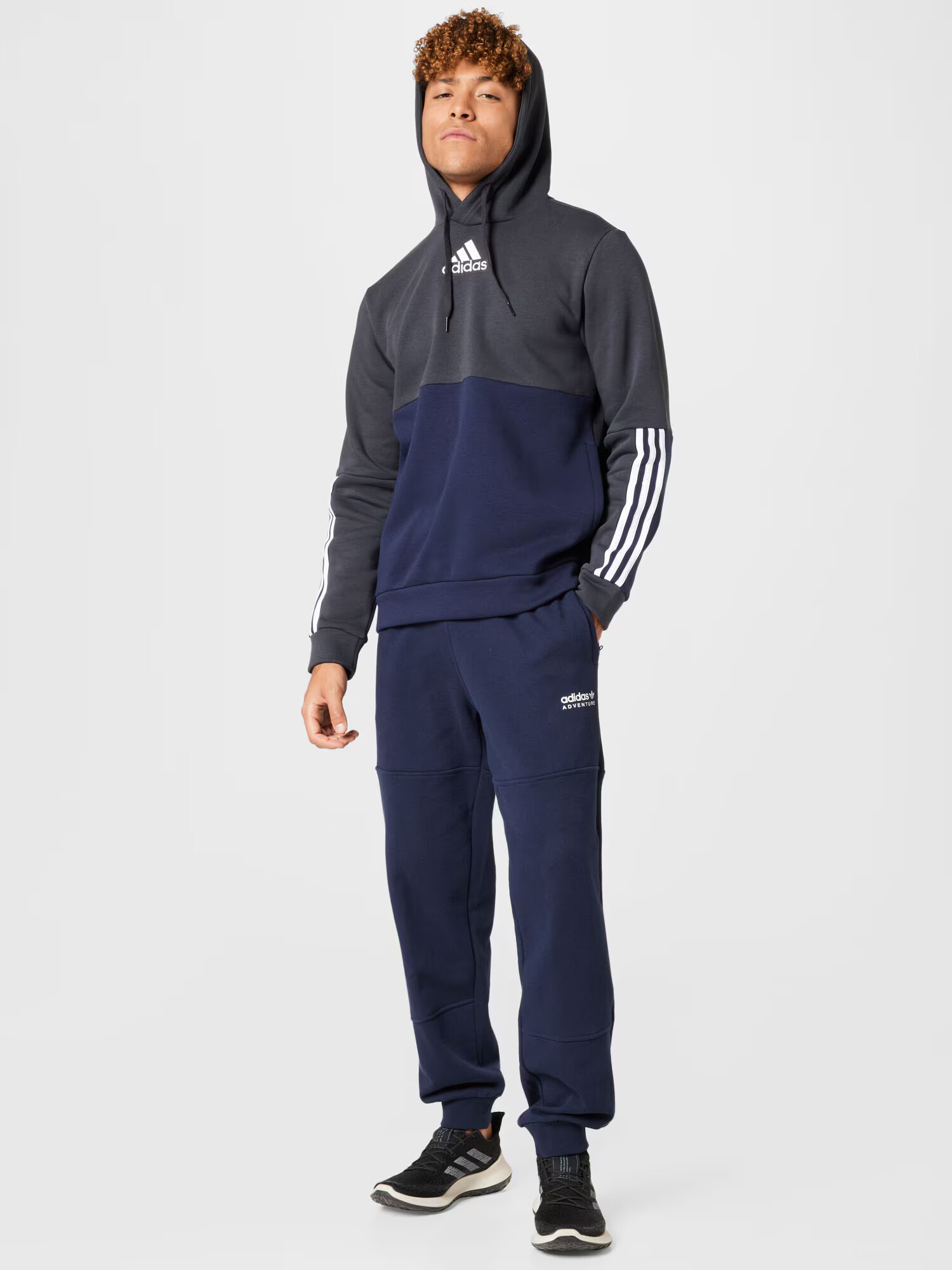 ADIDAS ORIGINALS Nohavice námornícka modrá / biela - Pepit.sk