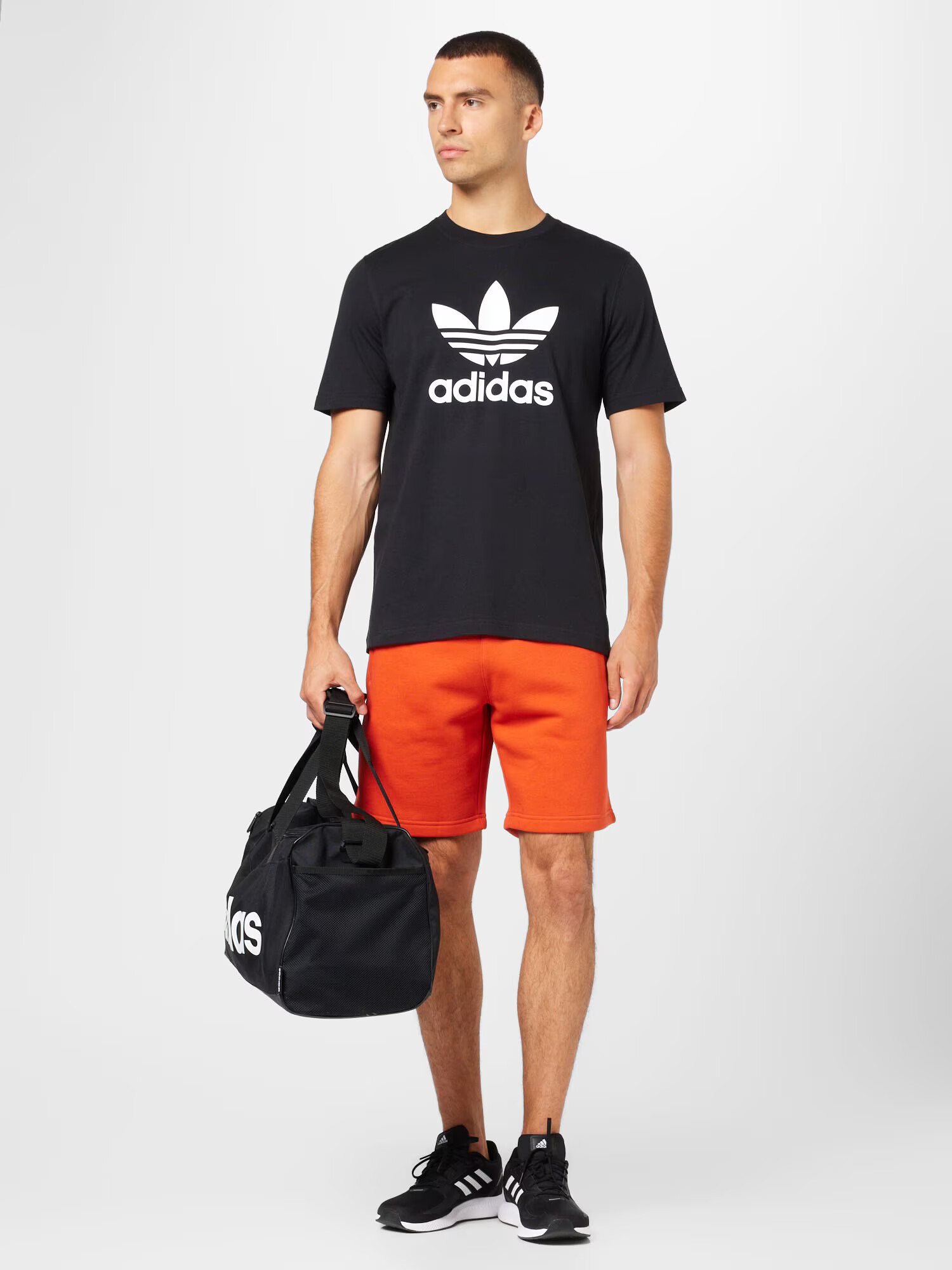 ADIDAS ORIGINALS Nohavice oranžovo červená / biela - Pepit.sk