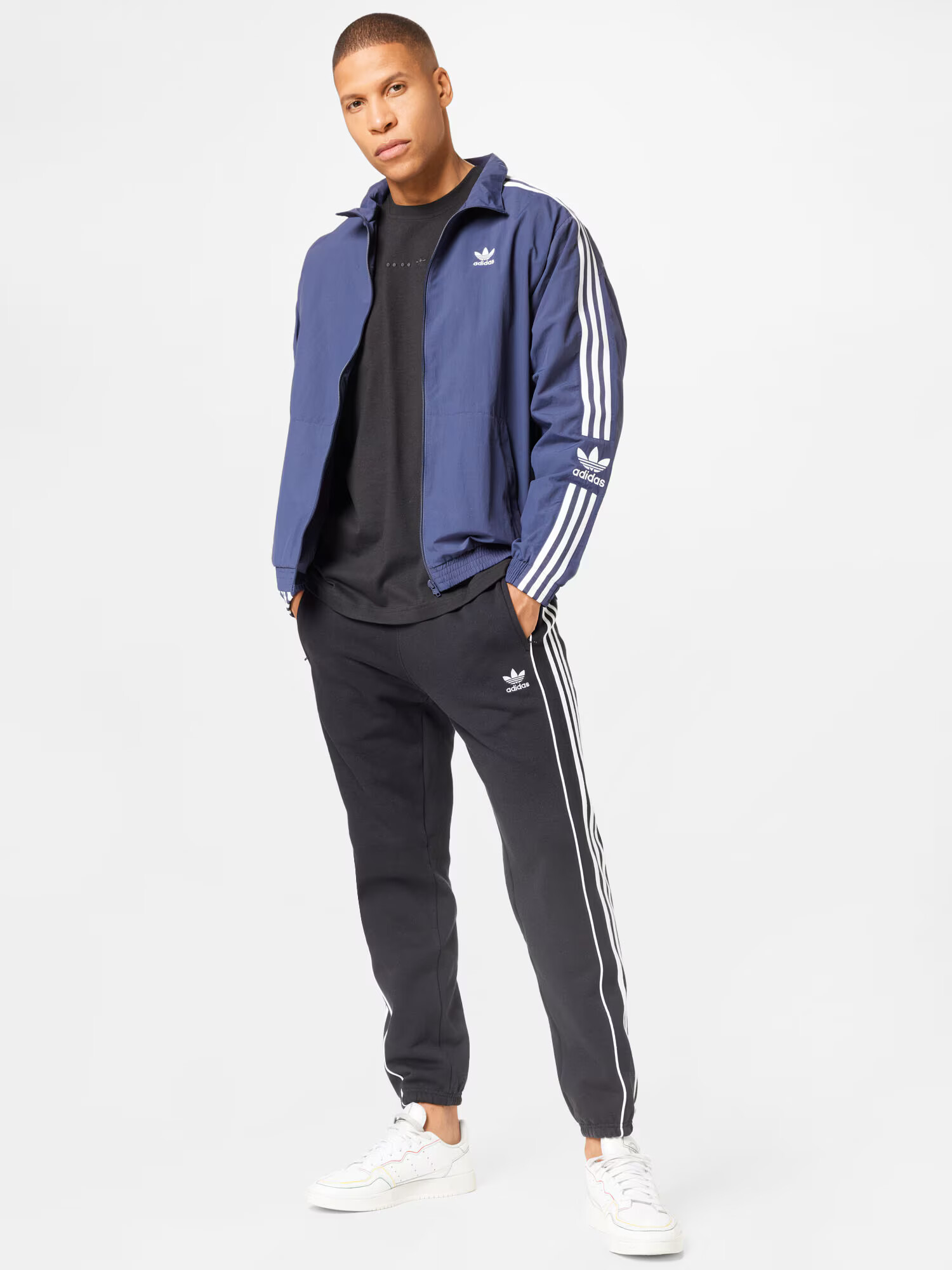 ADIDAS ORIGINALS Nohavice 'Rekive' čierna / biela - Pepit.sk