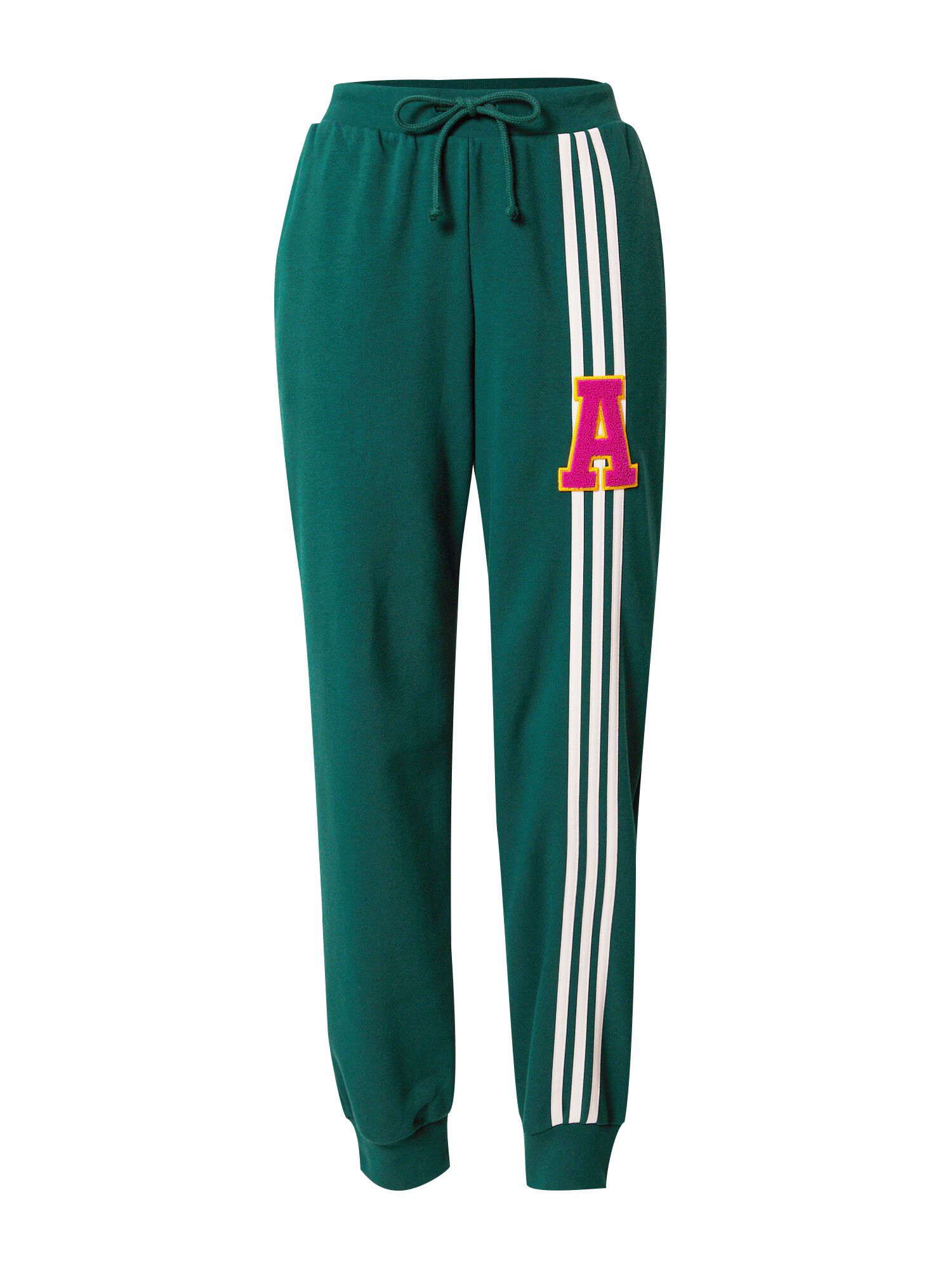 ADIDAS ORIGINALS Nohavice žltá / tmavozelená / ružová / biela - Pepit.sk