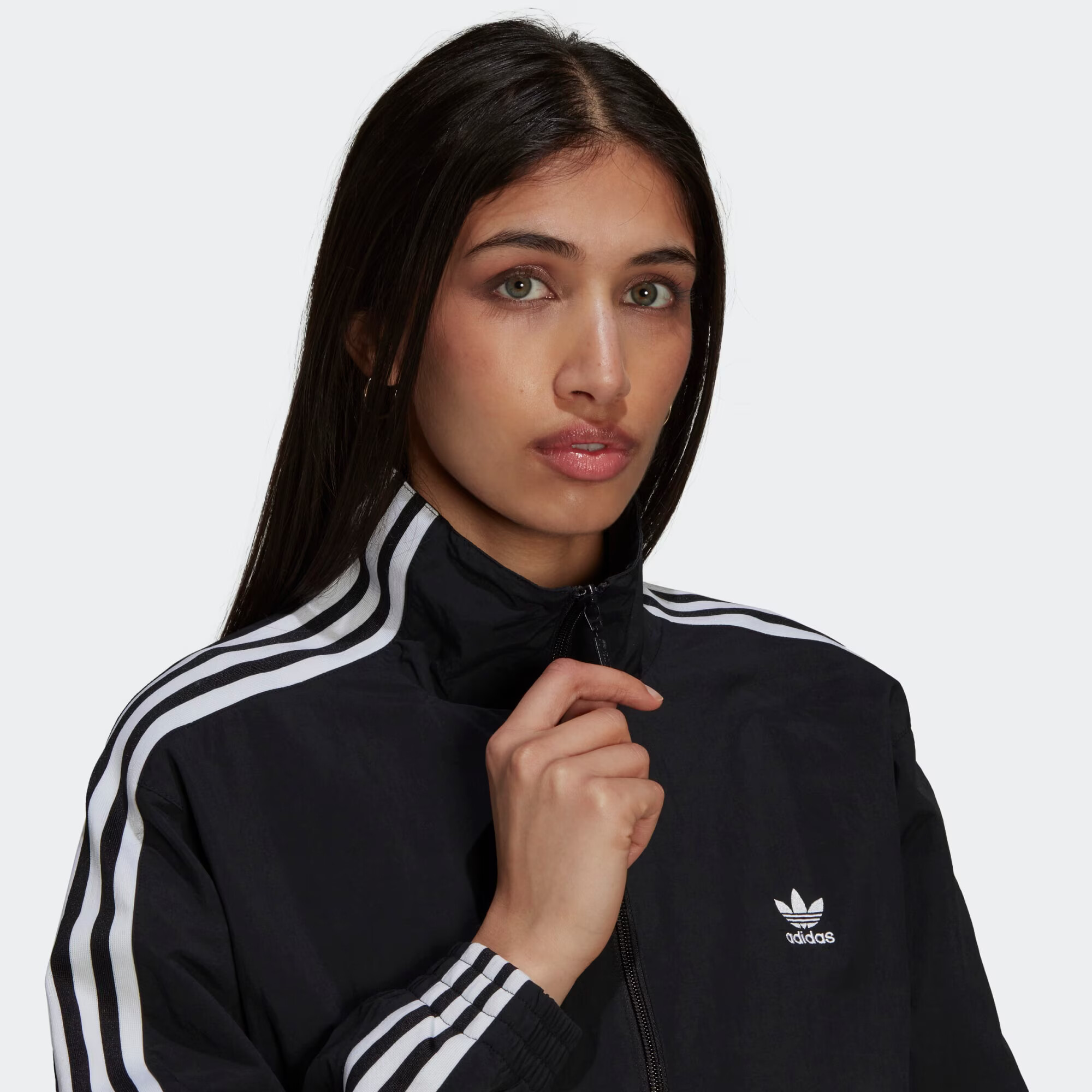 ADIDAS ORIGINALS Prechodná bunda čierna / biela - Pepit.sk