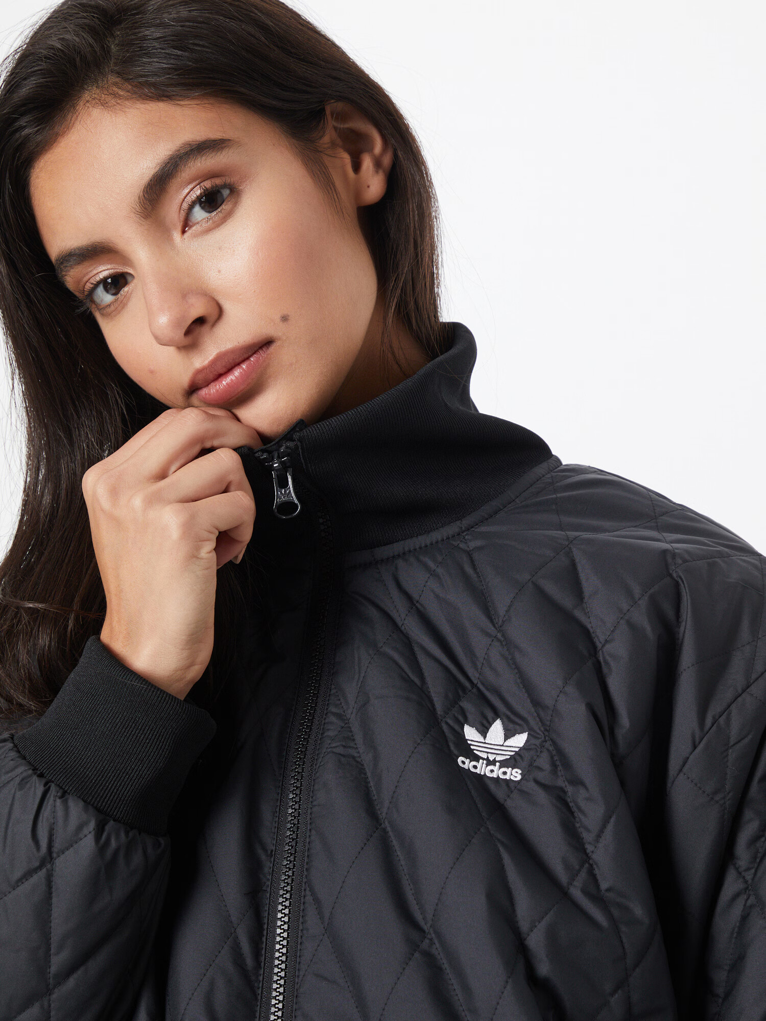 ADIDAS ORIGINALS Prechodná bunda čierna / biela - Pepit.sk