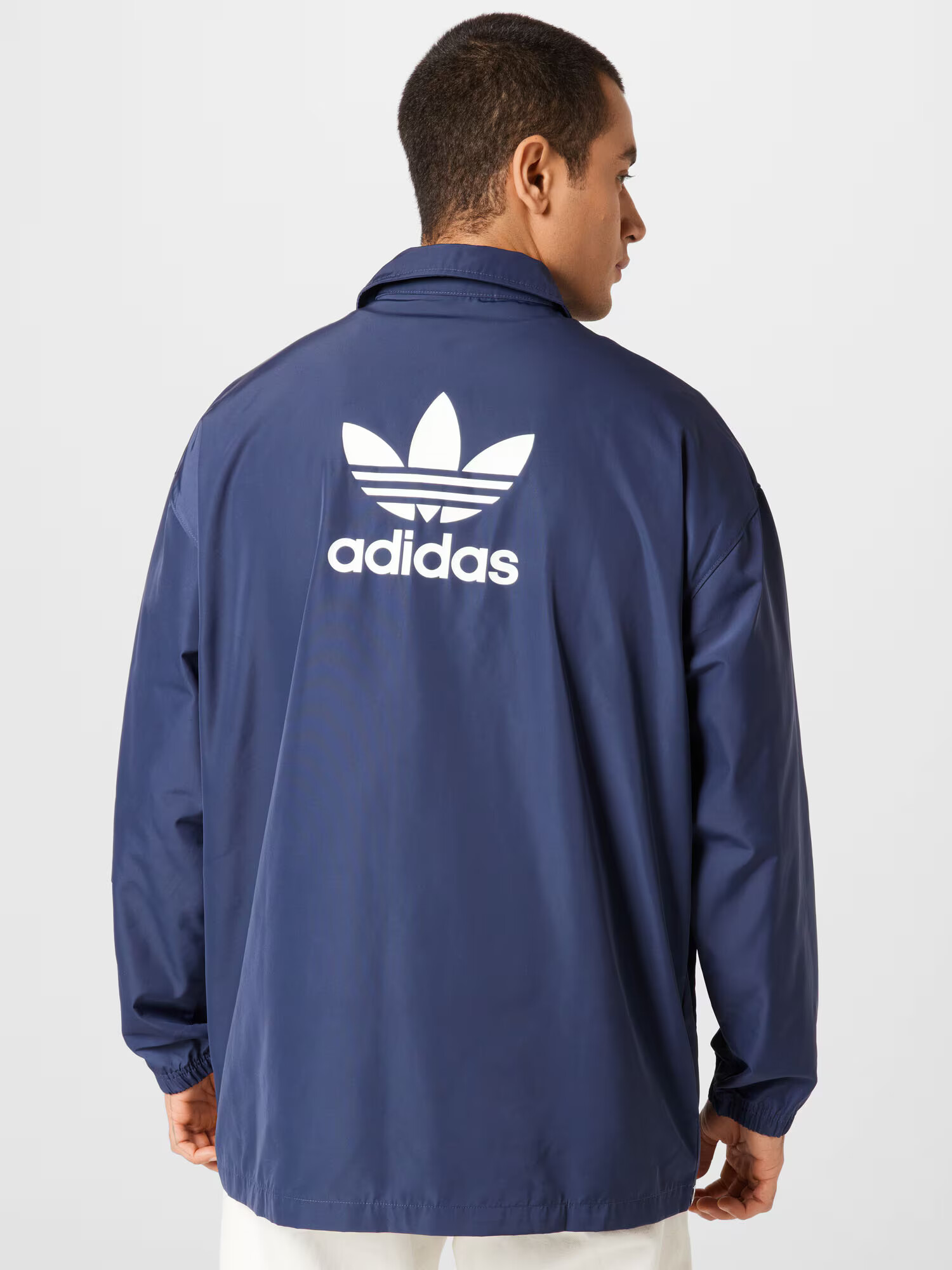 ADIDAS ORIGINALS Prechodná bunda námornícka modrá / biela - Pepit.sk