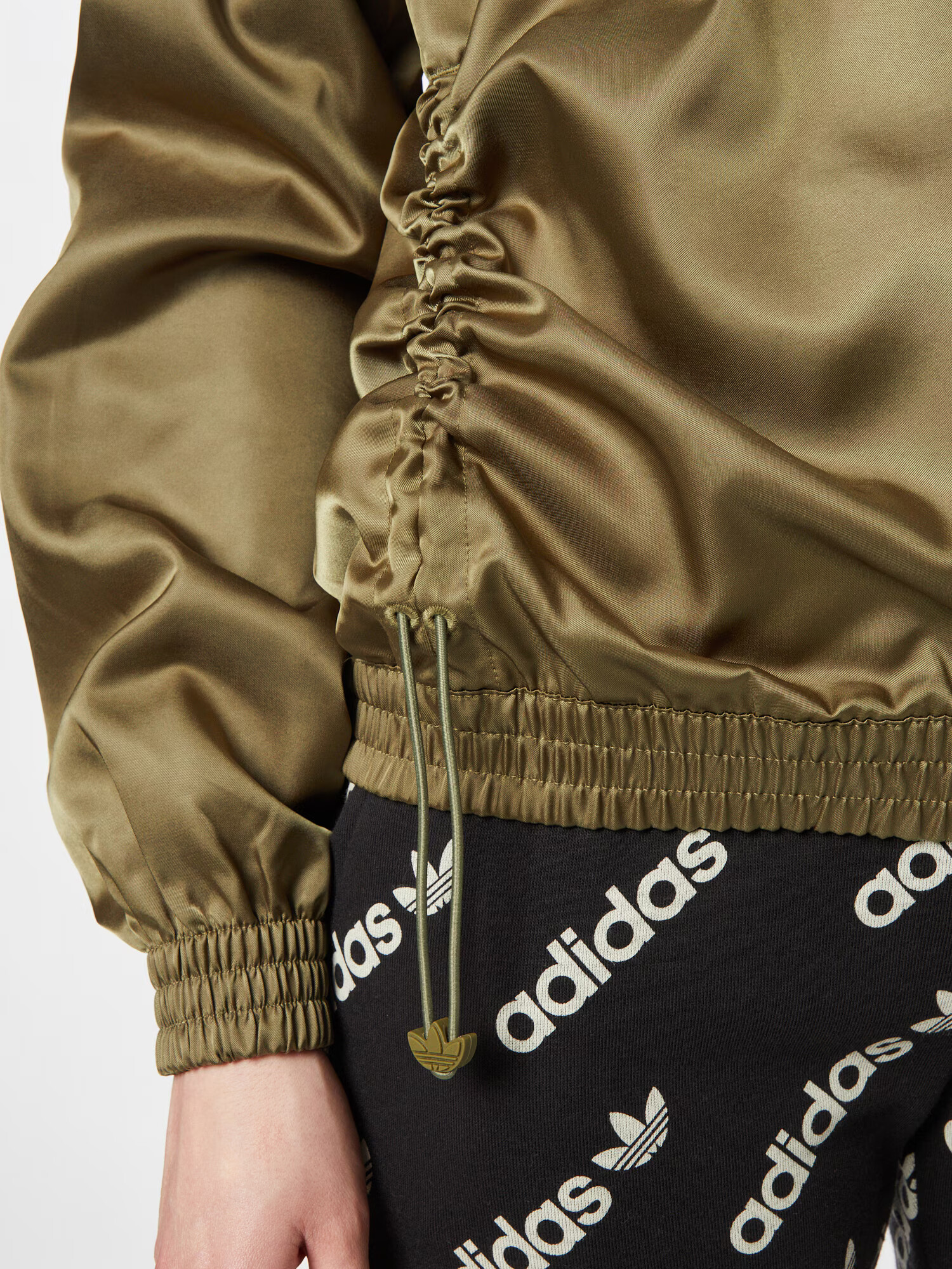 ADIDAS ORIGINALS Prechodná bunda olivová - Pepit.sk