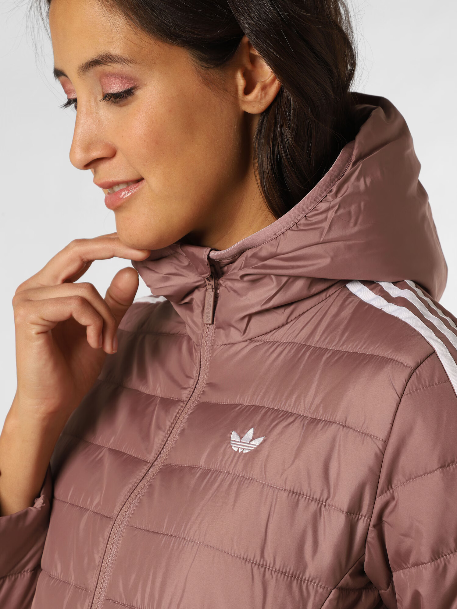 ADIDAS ORIGINALS Prechodná bunda 'Premium ' svetlofialová / biela - Pepit.sk