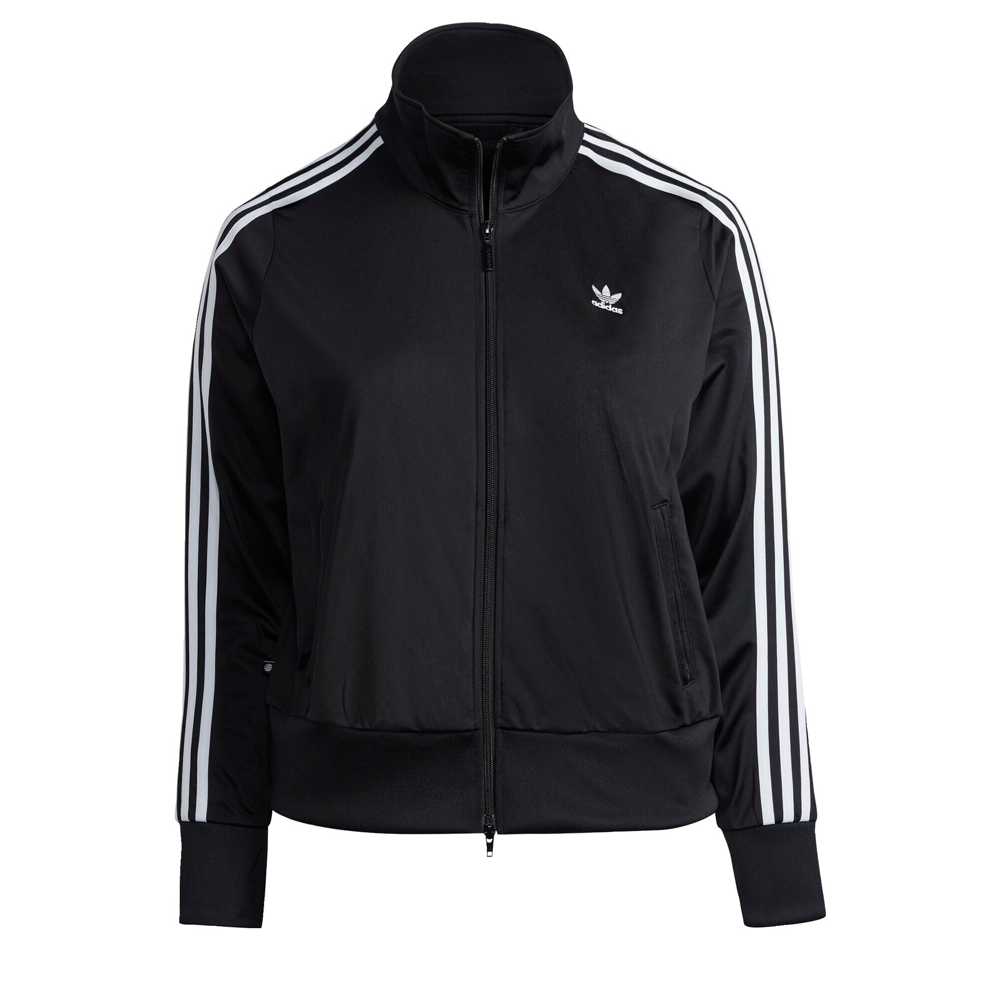 ADIDAS ORIGINALS Športová mikina so zipsom čierna / biela - Pepit.sk