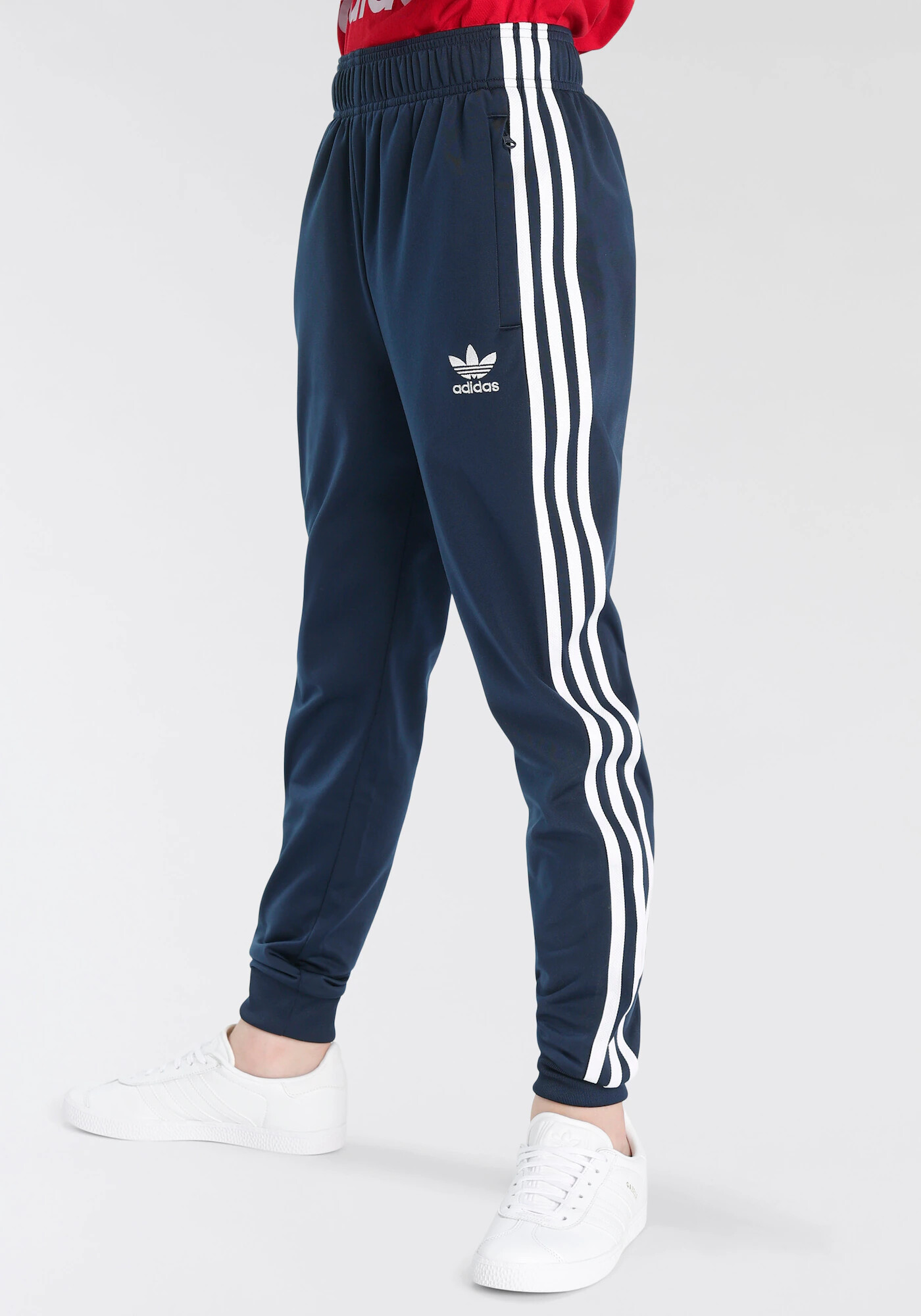 ADIDAS ORIGINALS Nohavice 'Adicolor Sst' tmavomodrá / biela - Pepit.sk