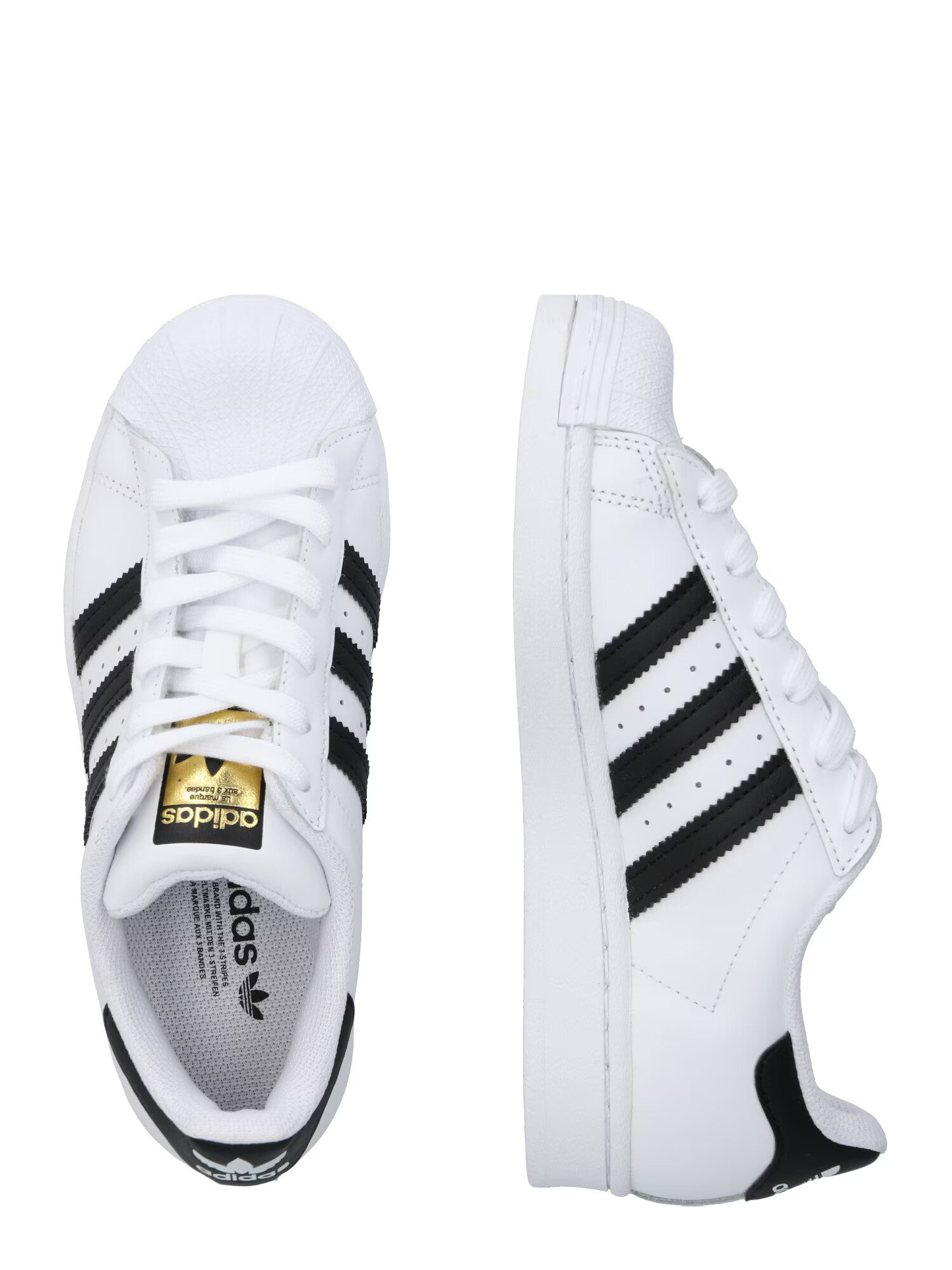 ADIDAS ORIGINALS Tenisky 'Superstar' čierna / biela - Pepit.sk