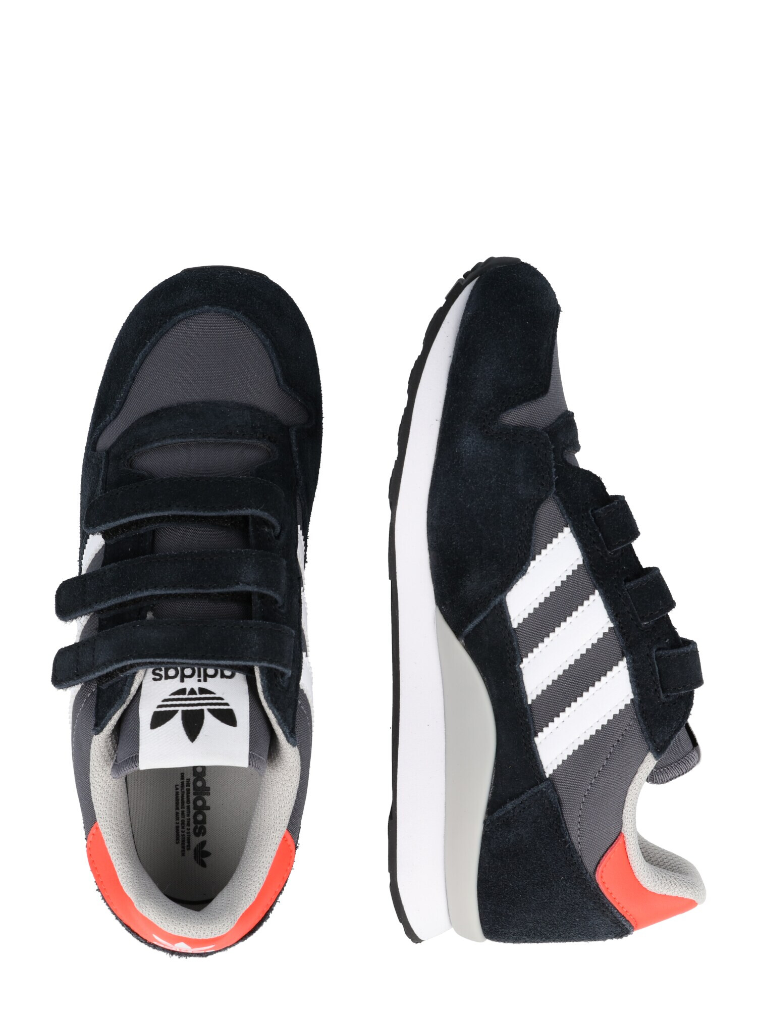 ADIDAS ORIGINALS Tenisky 'ZX 500 CF' sivá / koralová / čierna / biela - Pepit.sk