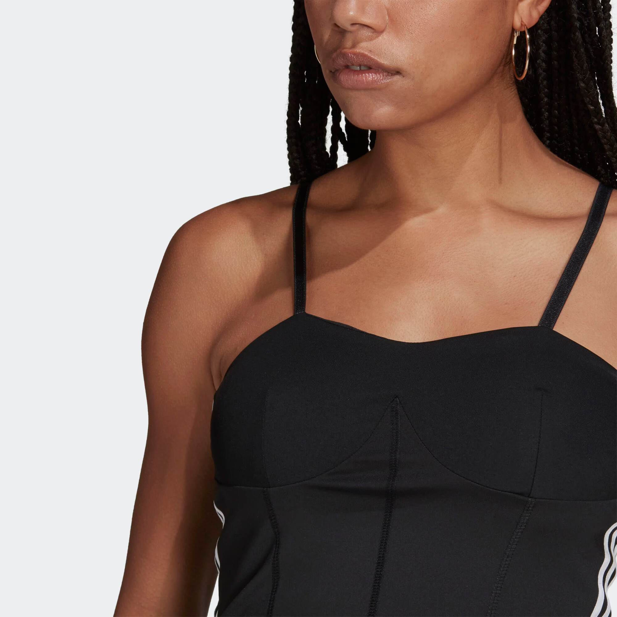 ADIDAS ORIGINALS Top 'CORSET TOP' čierna - Pepit.sk