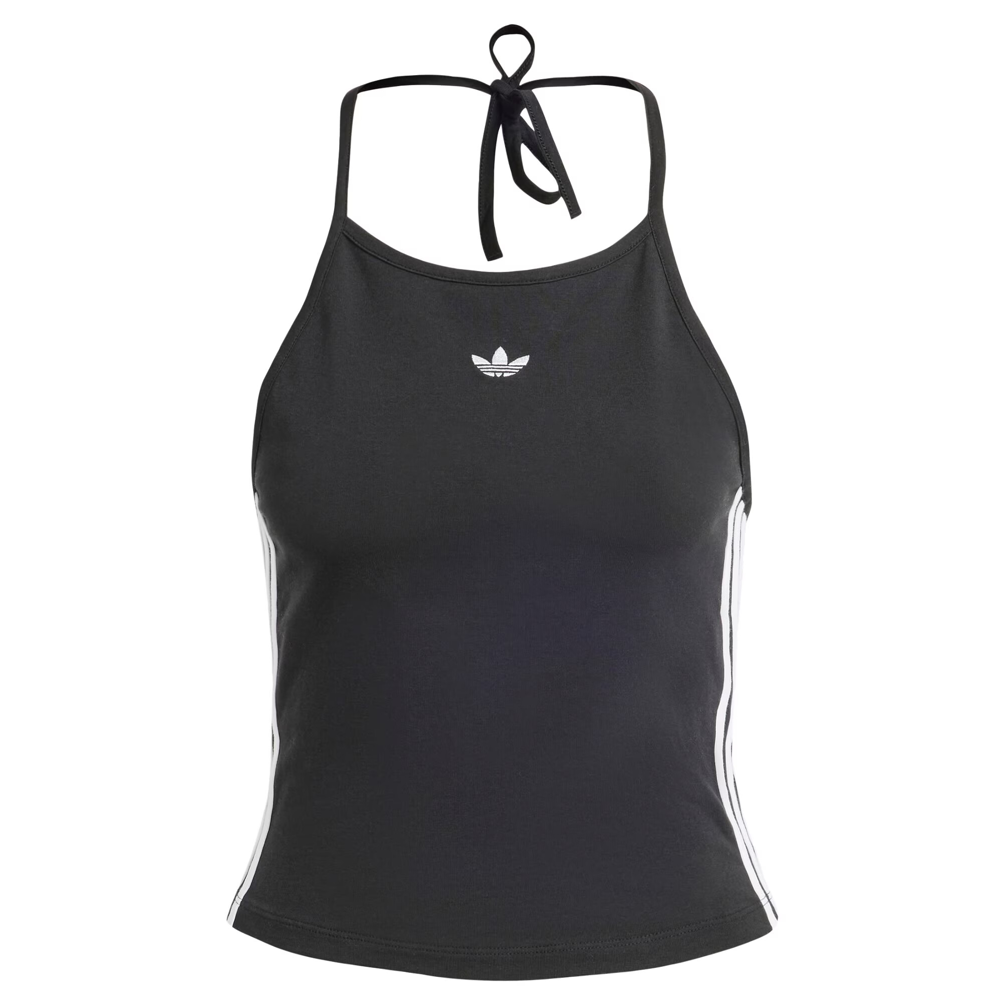 ADIDAS ORIGINALS Top 'Halter-Neck' čierna / biela - Pepit.sk