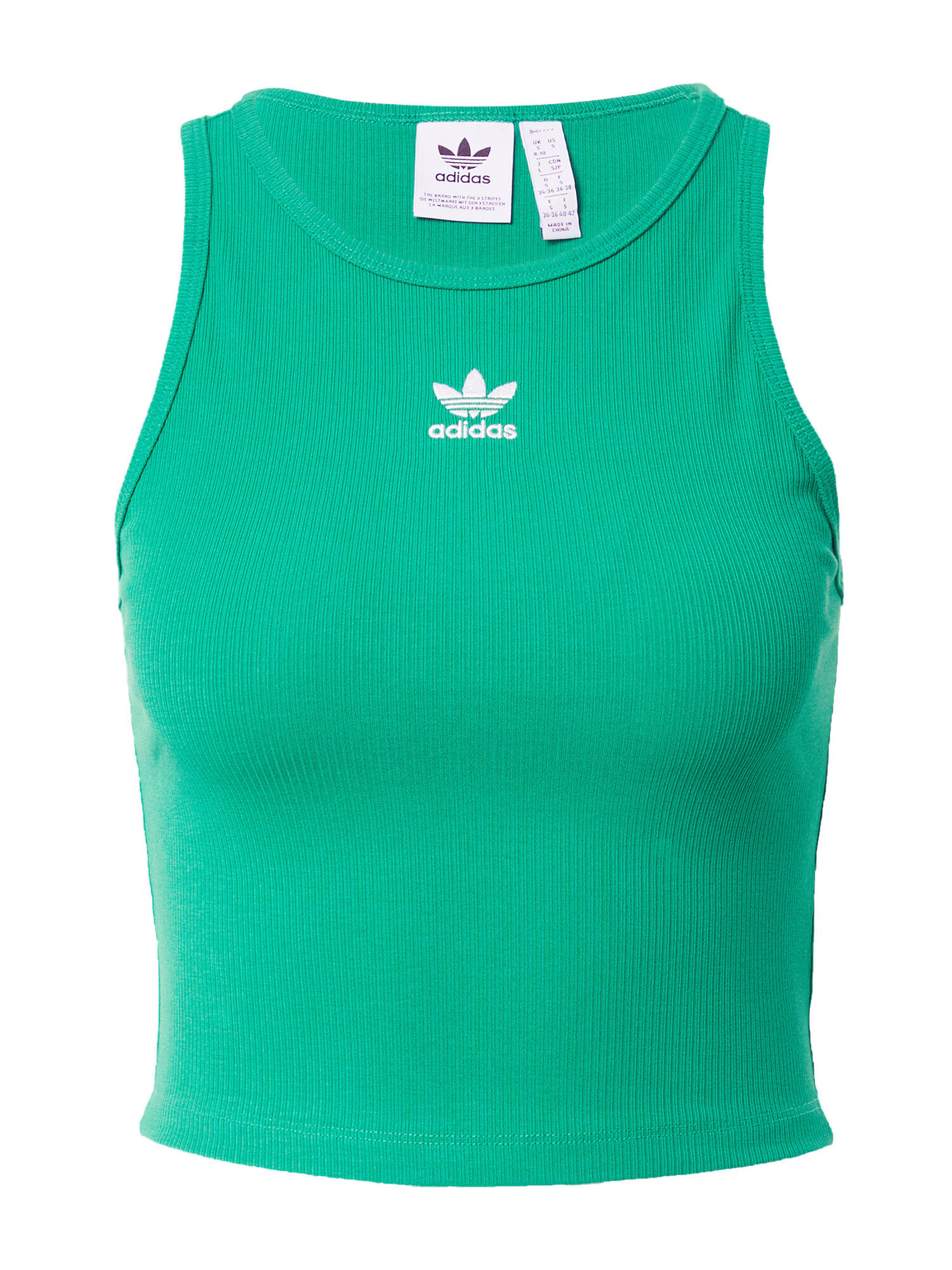 ADIDAS ORIGINALS Top trávovo zelená / biela - Pepit.sk