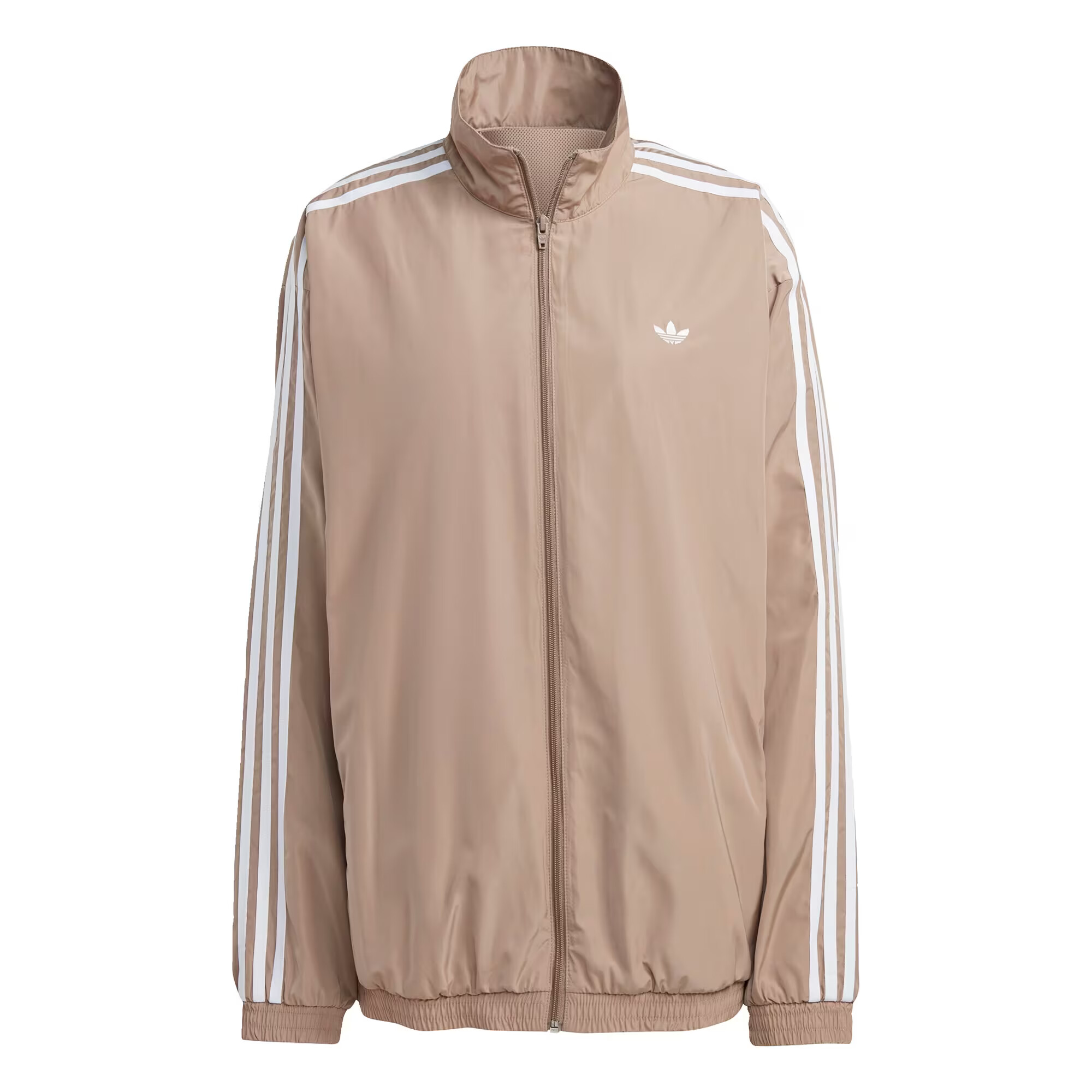 ADIDAS ORIGINALS Prechodná bunda svetlohnedá / biela - Pepit.sk