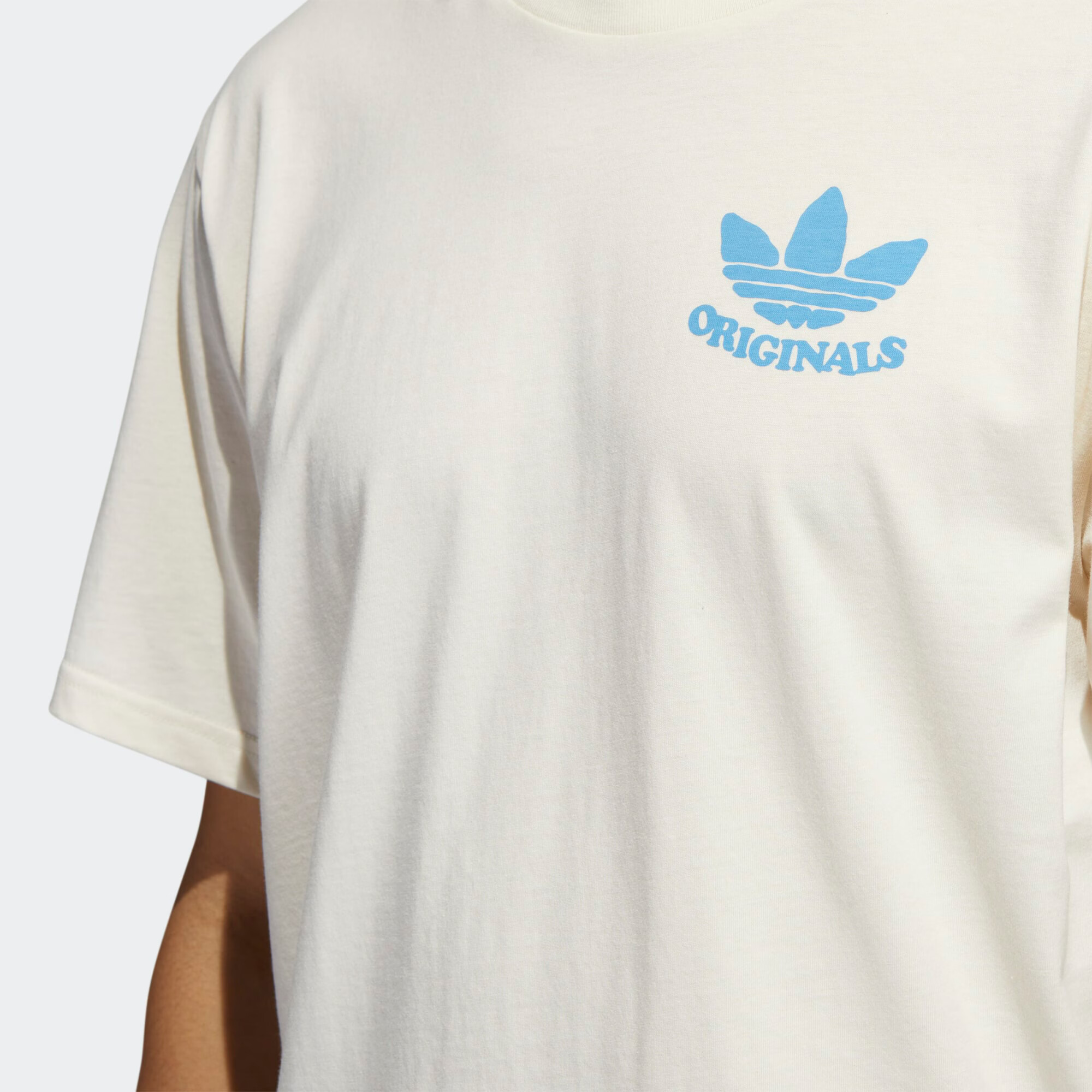 ADIDAS ORIGINALS Tričko azúrová / mätová / biela ako vlna - Pepit.sk