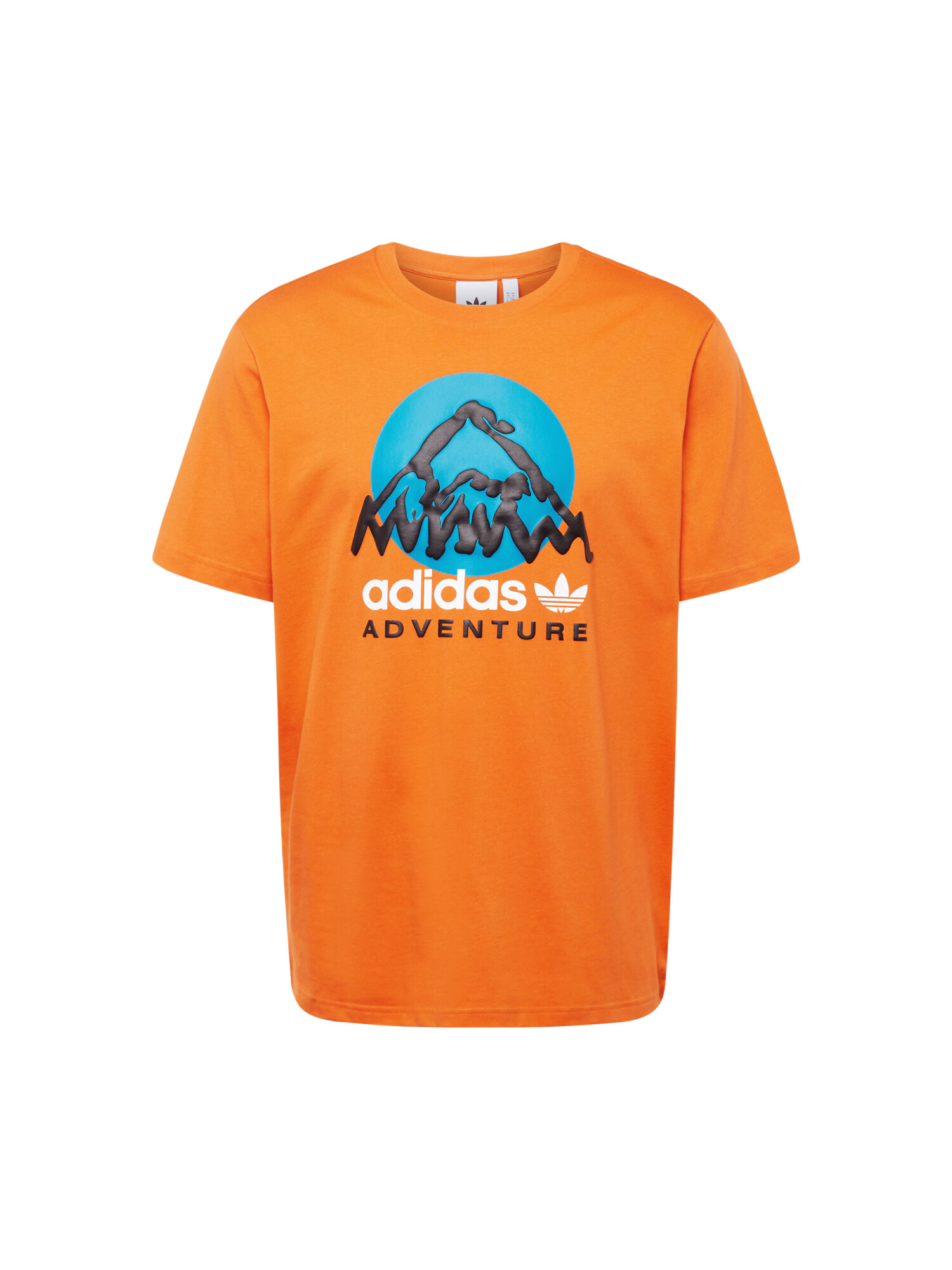 ADIDAS ORIGINALS Tričko azúrová / oranžová / čierna - Pepit.sk