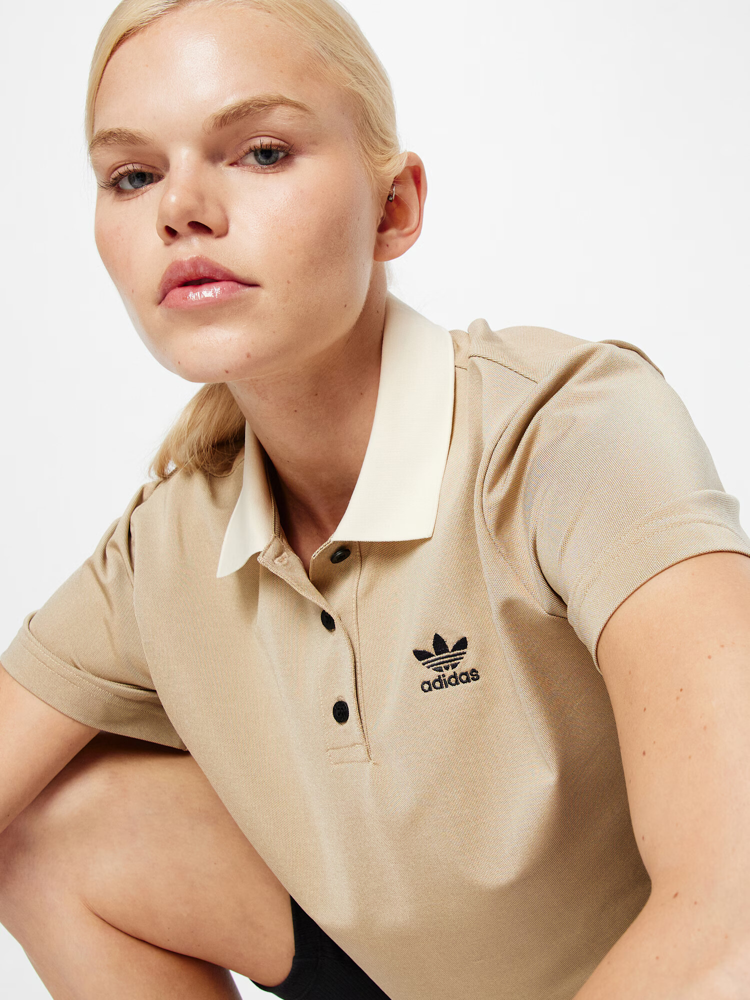 ADIDAS ORIGINALS Tričko béžová / svetlohnedá / čierna - Pepit.sk