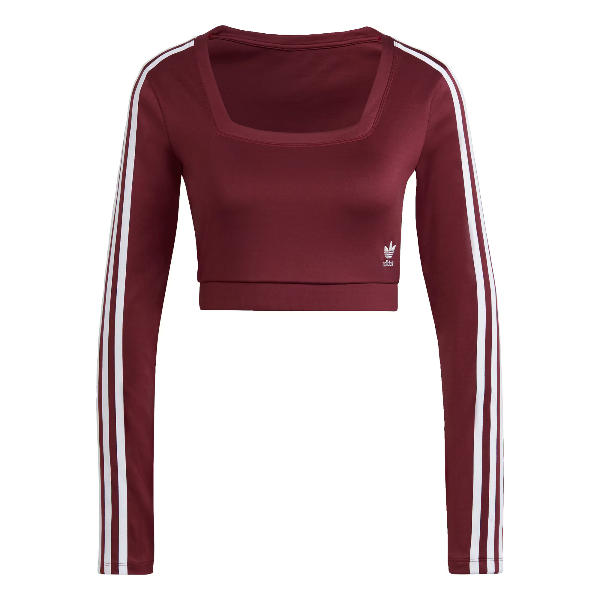 ADIDAS ORIGINALS Tričko burgundská / biela - Pepit.sk