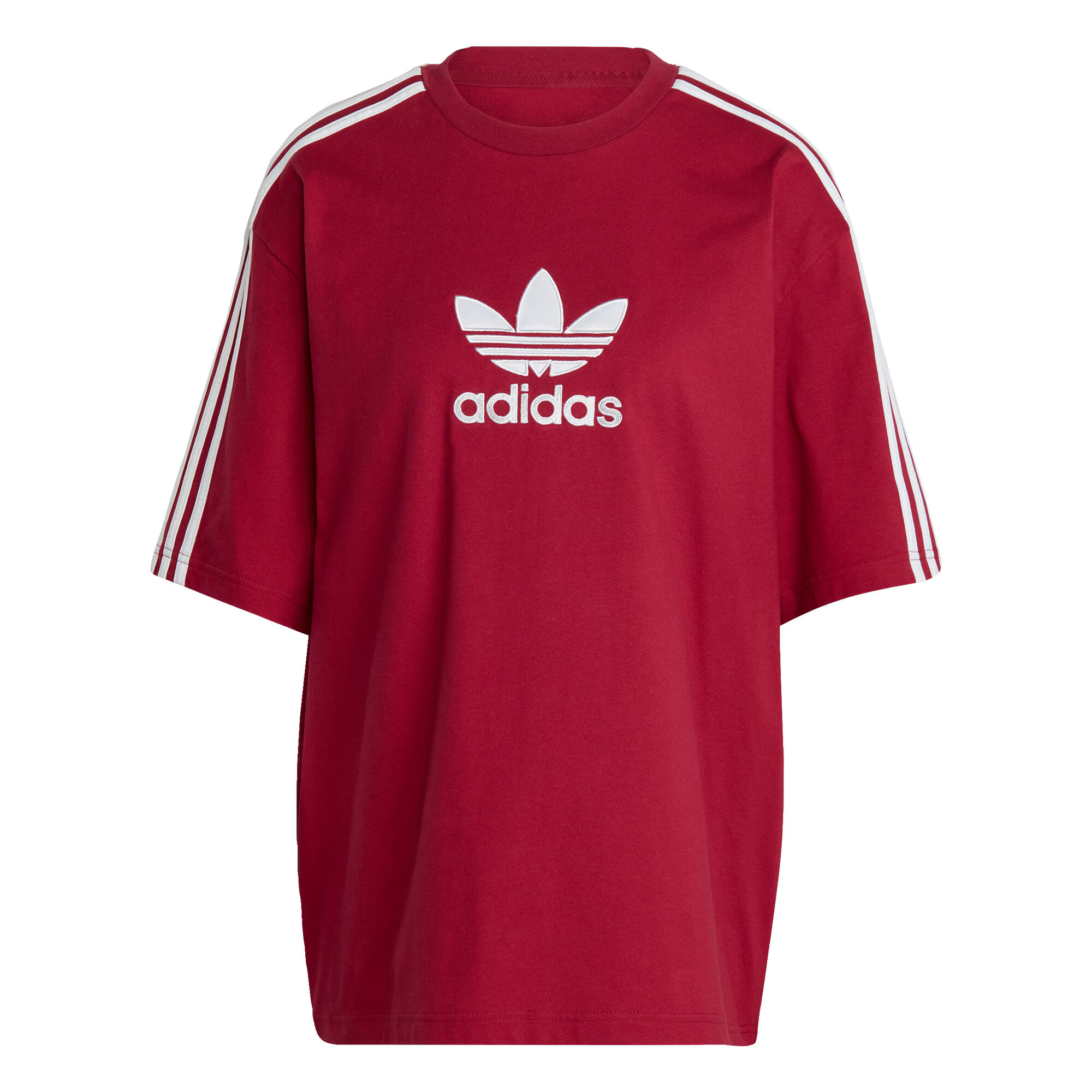 ADIDAS ORIGINALS Tričko burgundská / biela - Pepit.sk