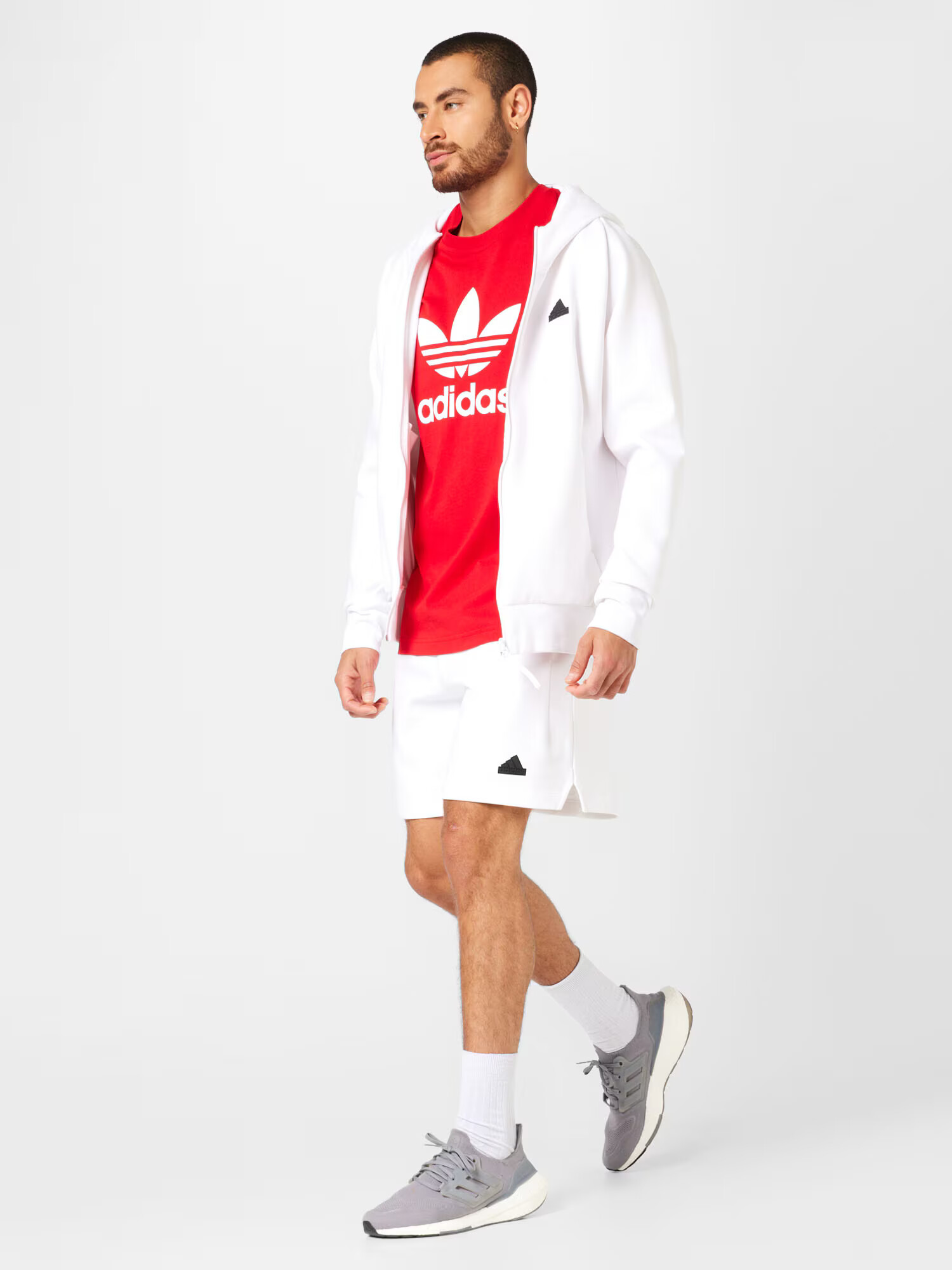 ADIDAS ORIGINALS Tričko červená / biela - Pepit.sk