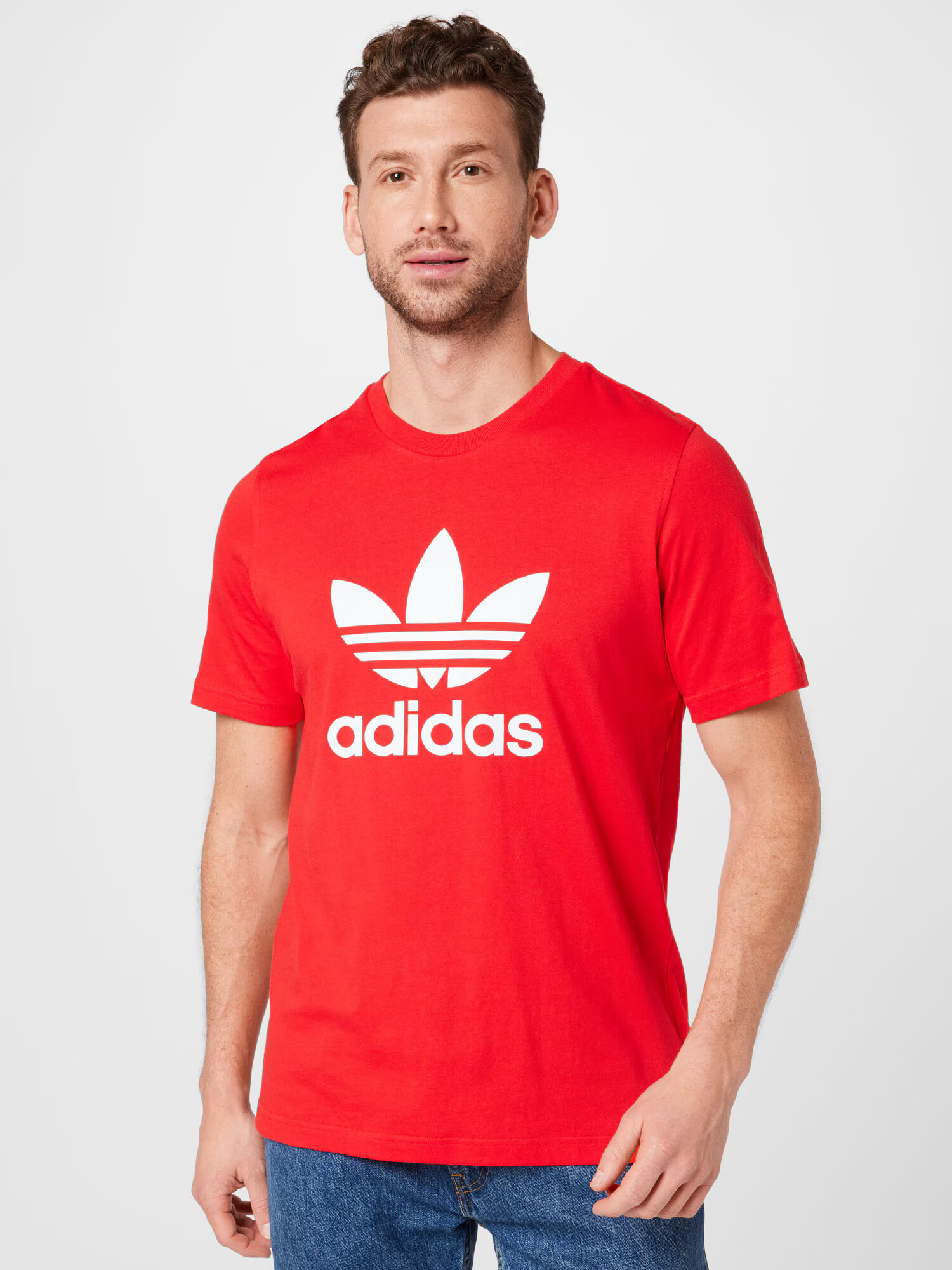 ADIDAS ORIGINALS Tričko červená / biela - Pepit.sk