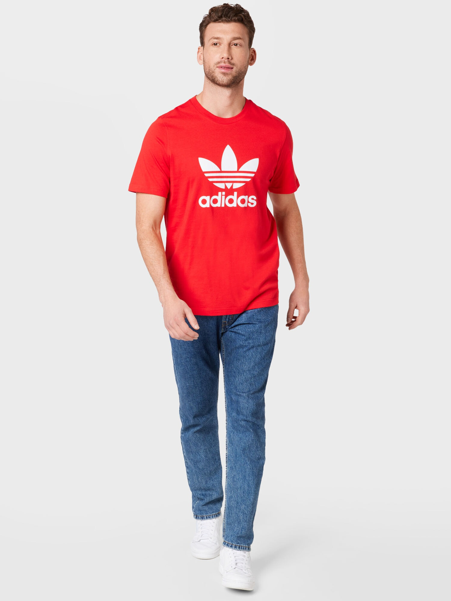 ADIDAS ORIGINALS Tričko červená / biela - Pepit.sk