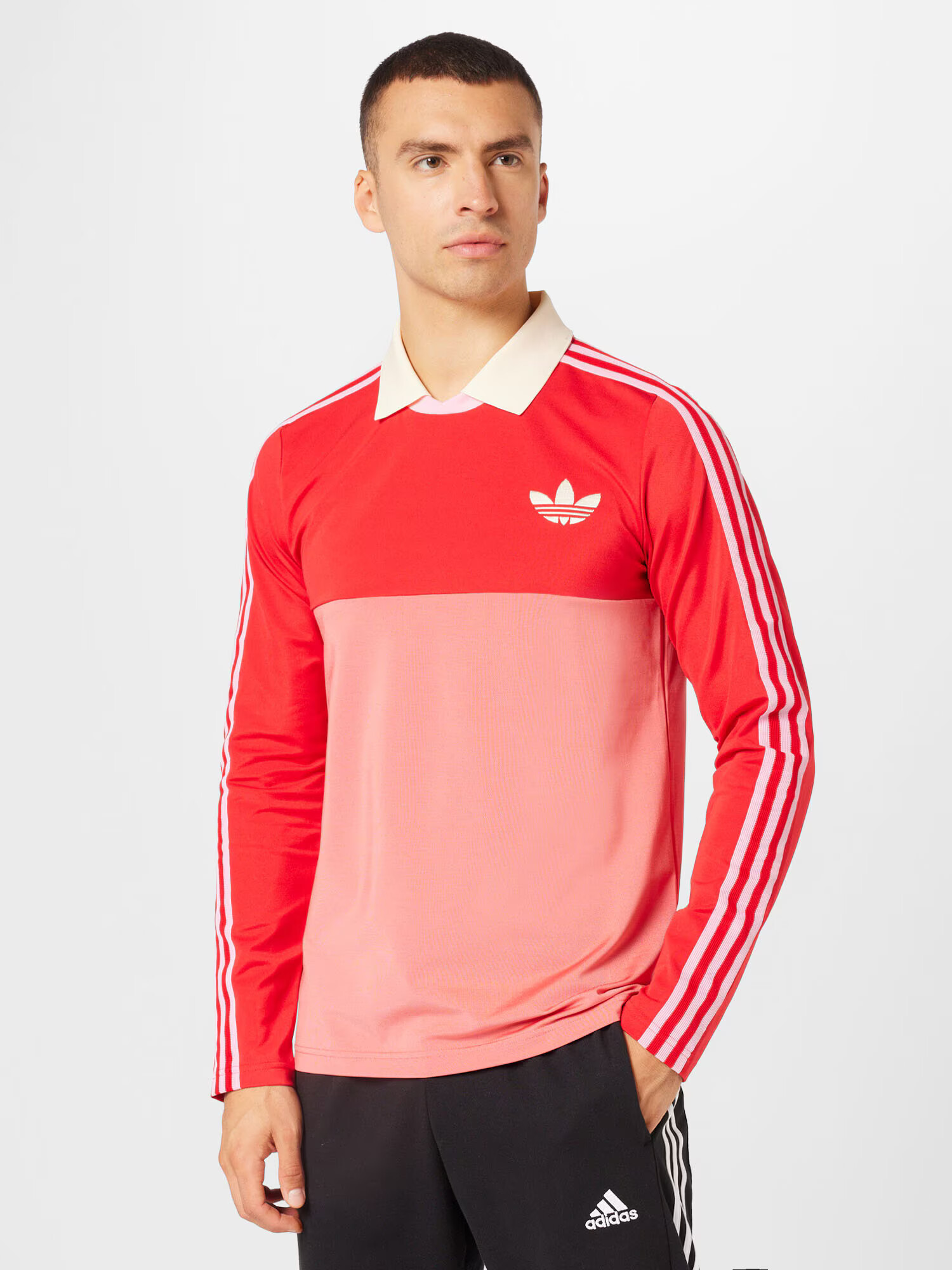 ADIDAS ORIGINALS Tričko červená / melónová / biela - Pepit.sk