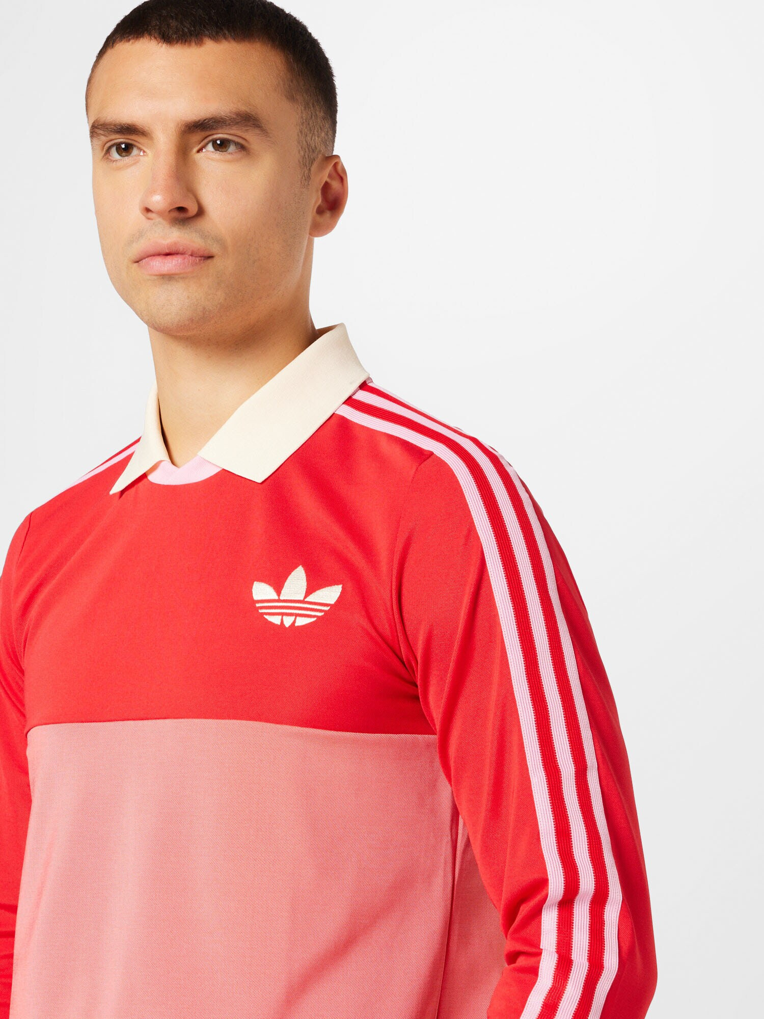 ADIDAS ORIGINALS Tričko červená / melónová / biela - Pepit.sk