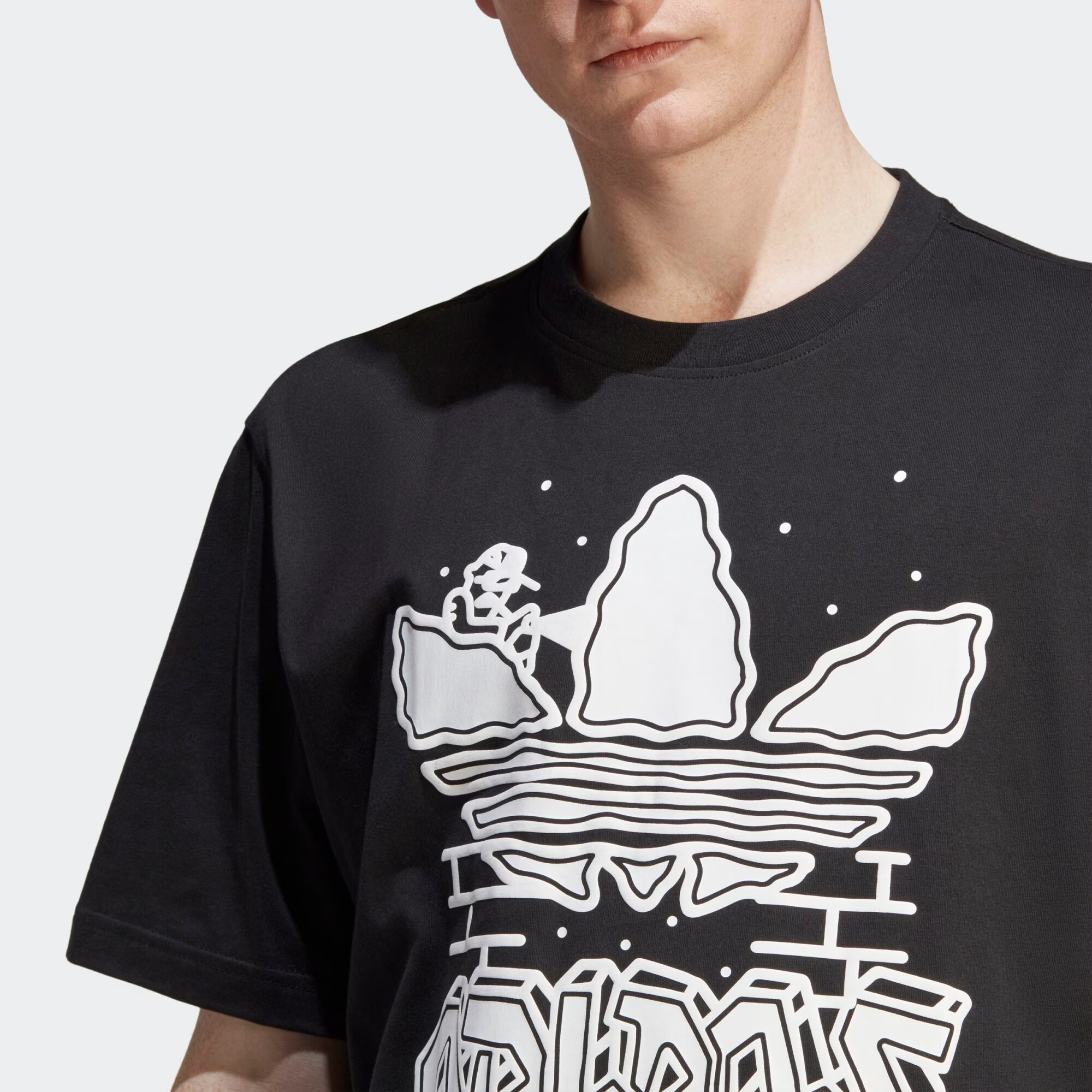 ADIDAS ORIGINALS Tričko čierna / biela - Pepit.sk