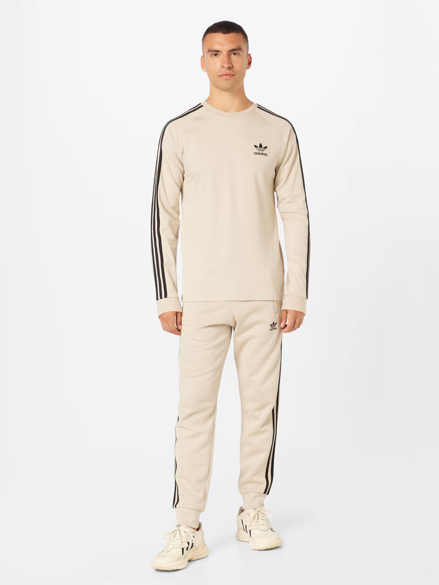 ADIDAS ORIGINALS Tričko čierna / prírodná biela - Pepit.sk