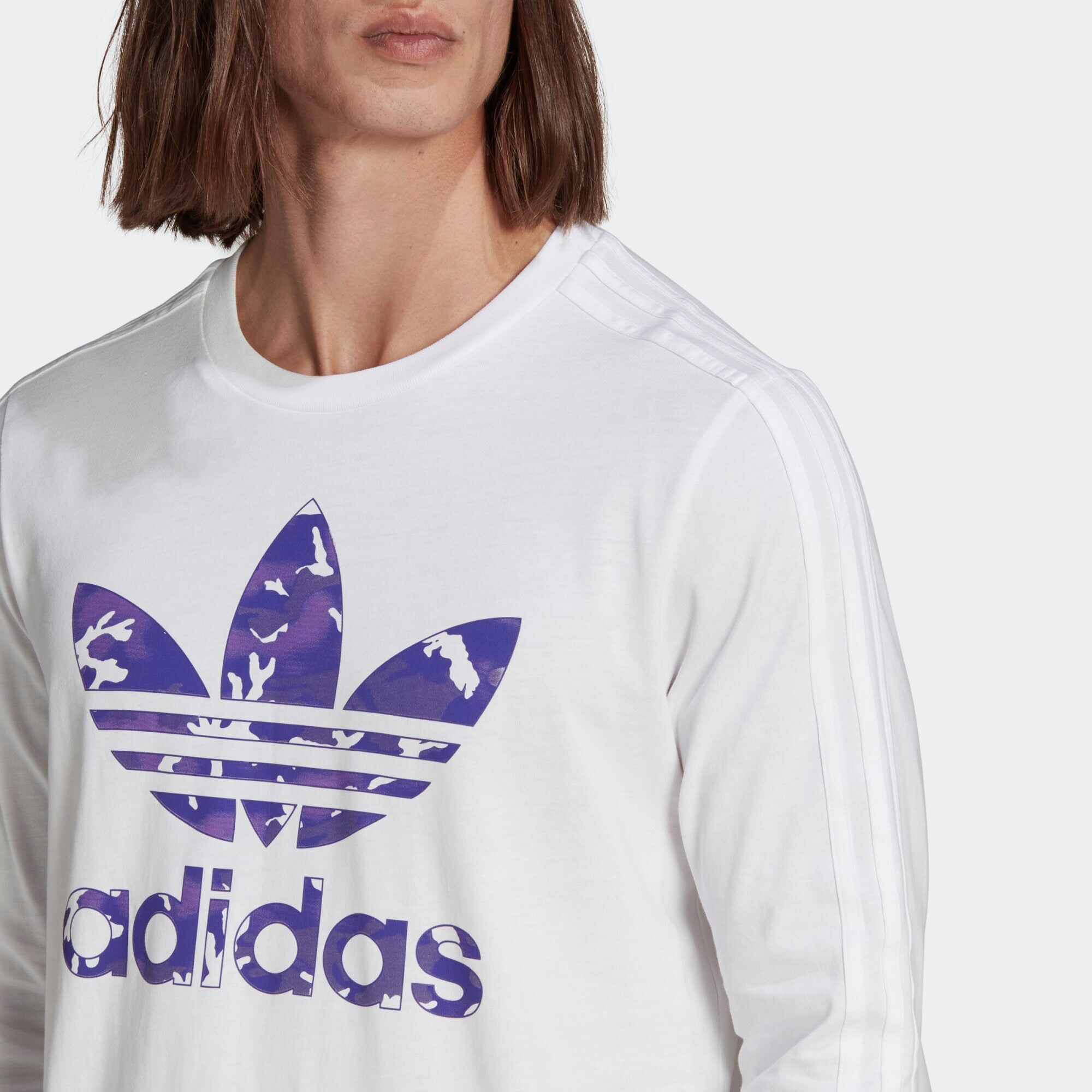 ADIDAS ORIGINALS Tričko fialová / biela - Pepit.sk