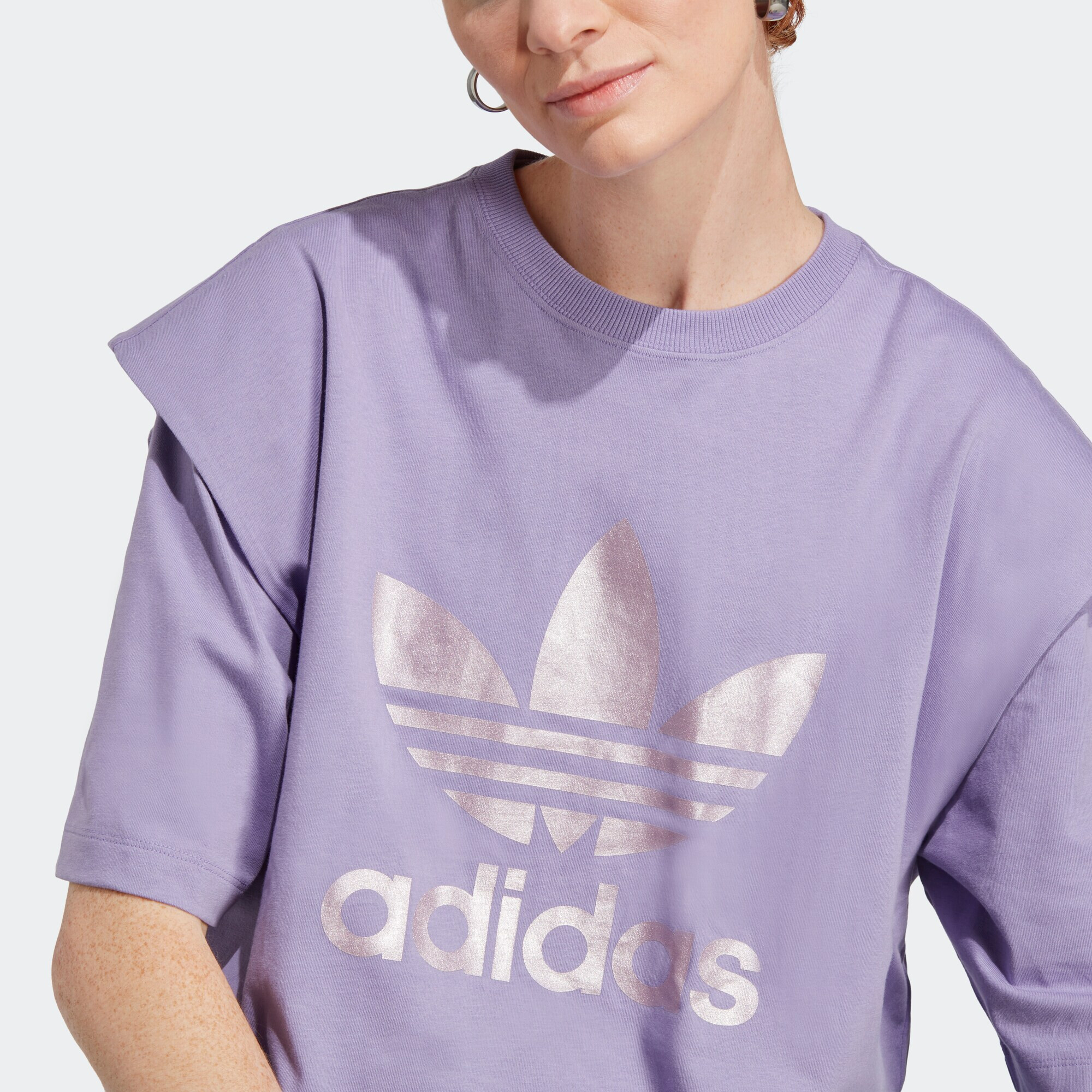 ADIDAS ORIGINALS Tričko fialová / biela - Pepit.sk