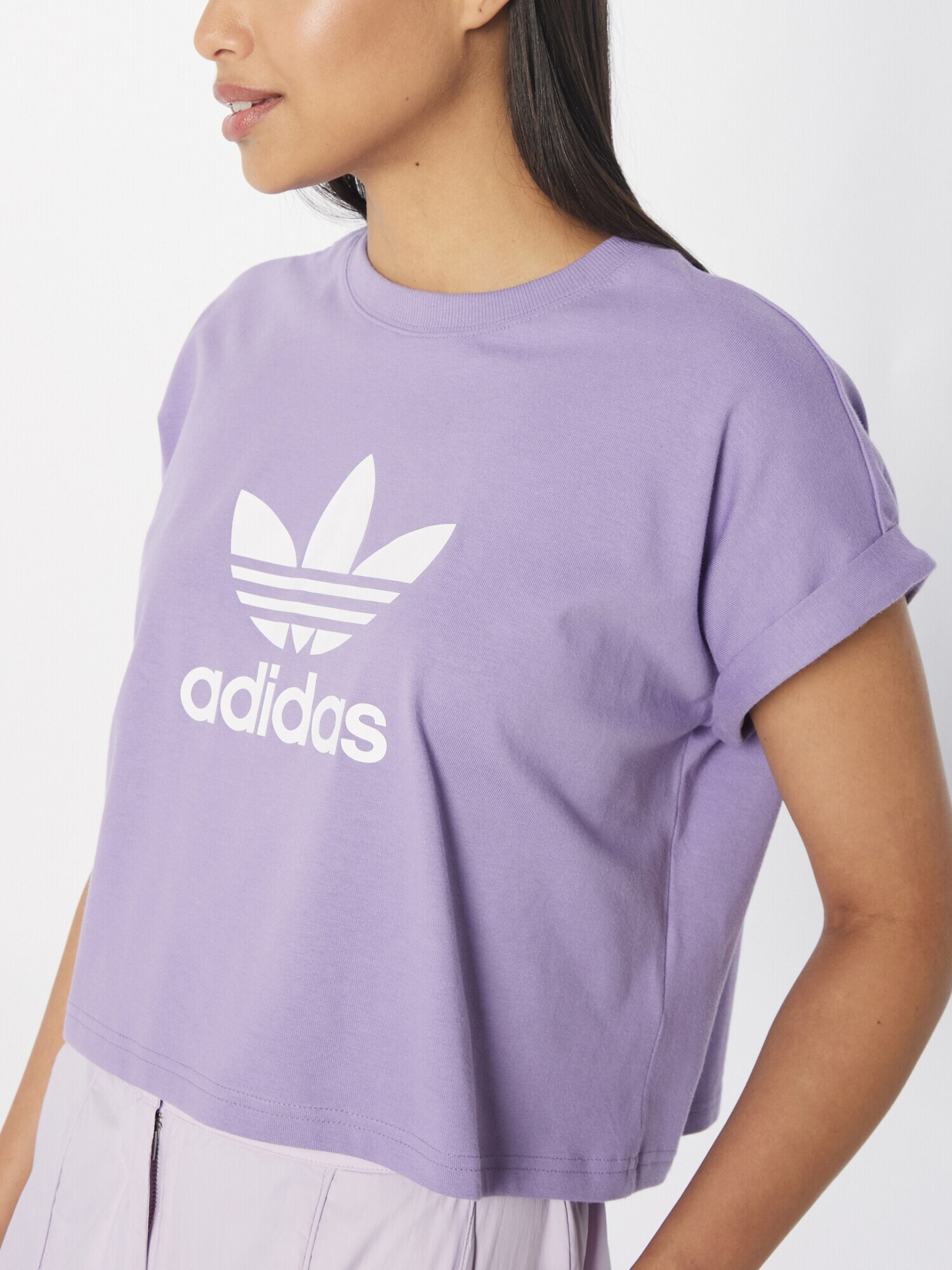 ADIDAS ORIGINALS Tričko fialová / biela - Pepit.sk