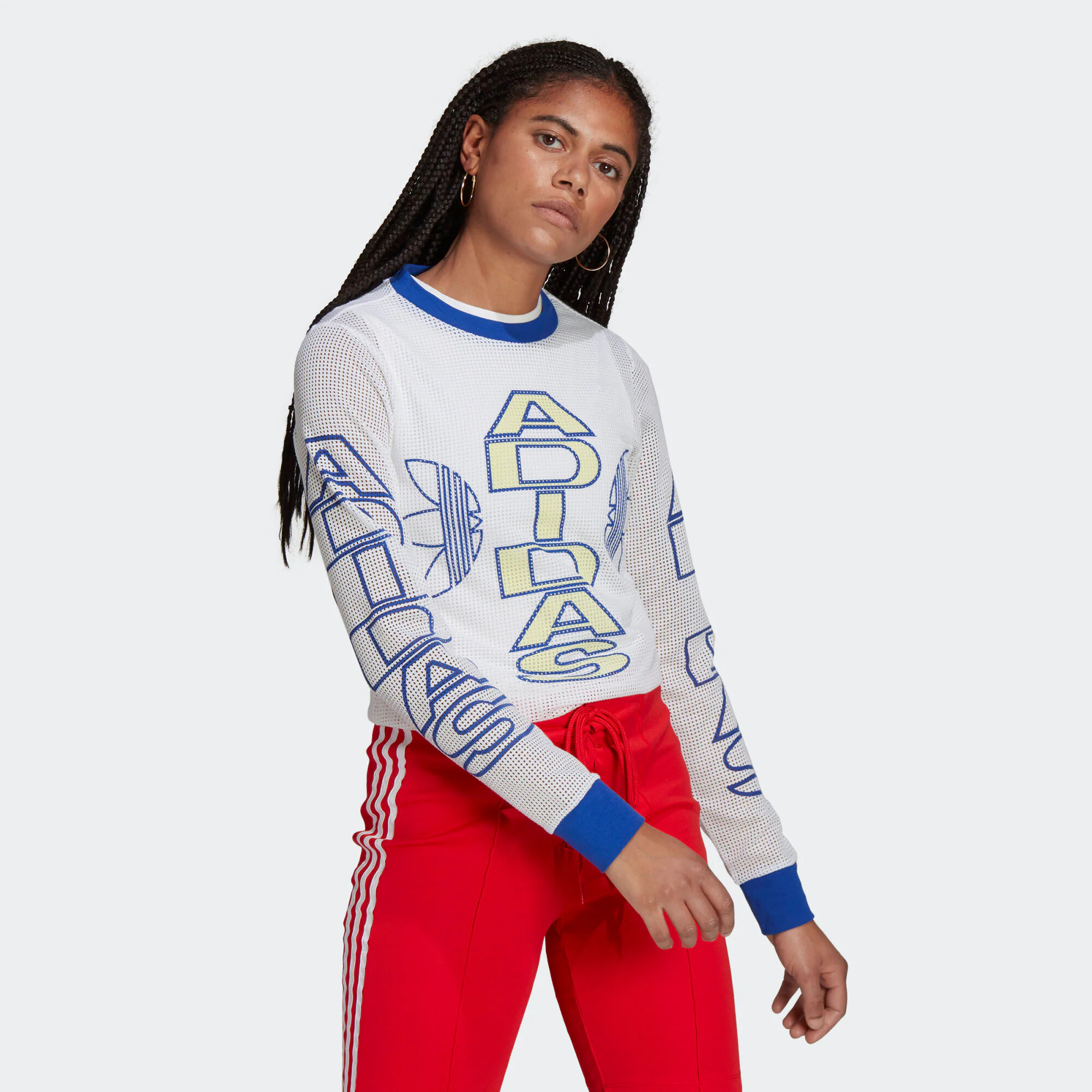 ADIDAS ORIGINALS Tričko kráľovská modrá / pastelovo žltá / biela - Pepit.sk