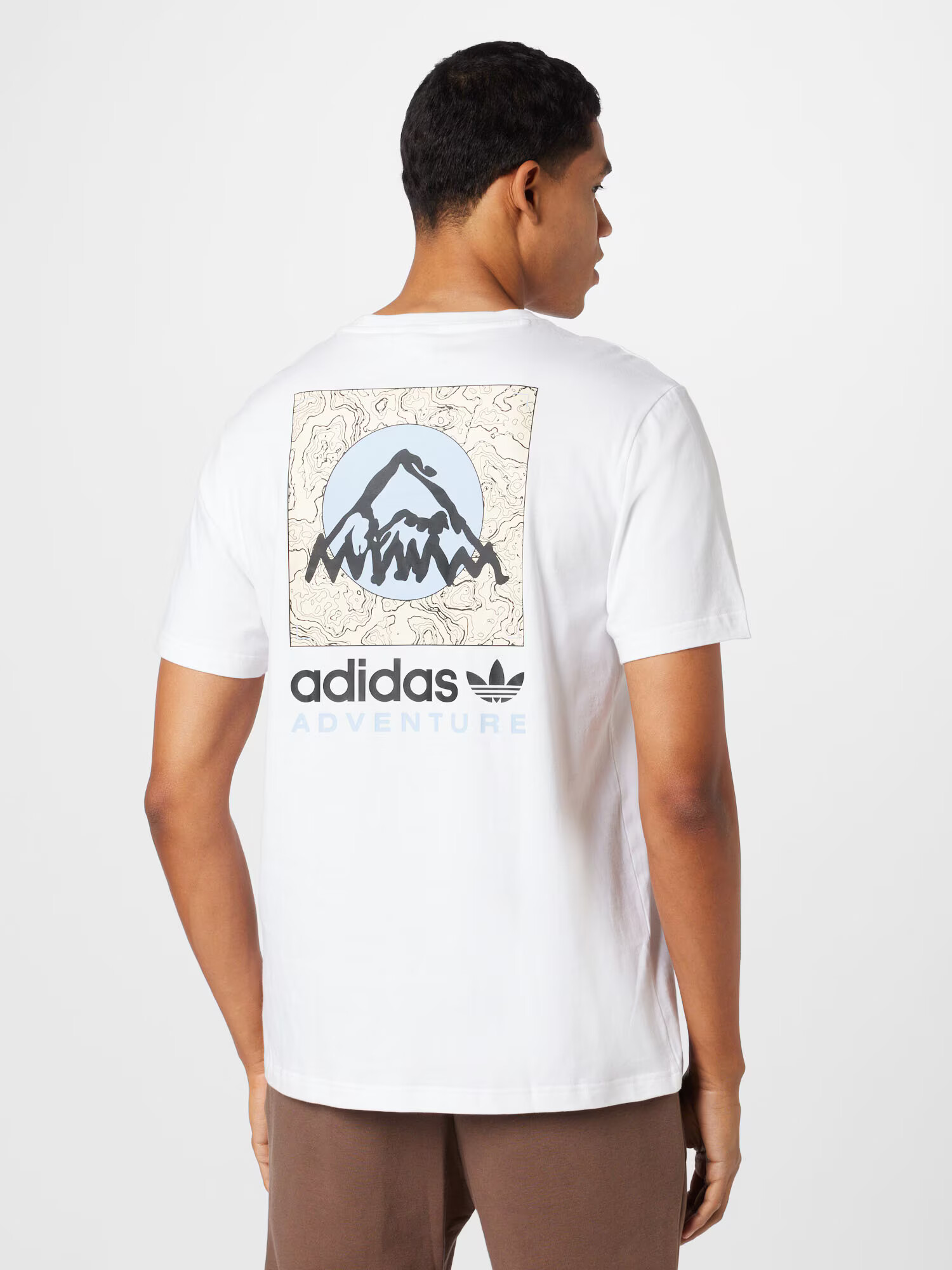 ADIDAS ORIGINALS Tričko krémová / modrá / čierna / biela - Pepit.sk