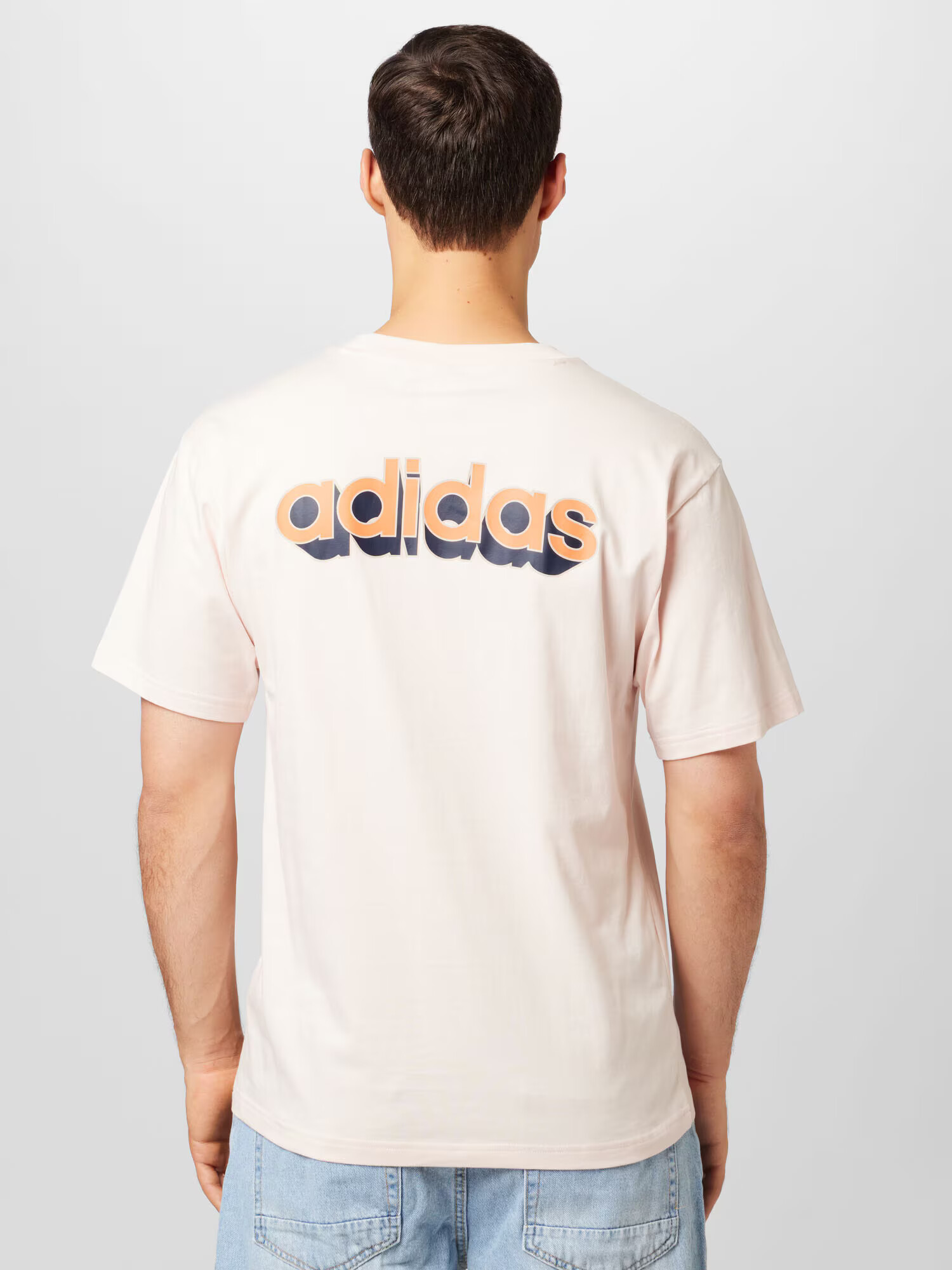 ADIDAS ORIGINALS Tričko oranžová / pastelovo ružová / čierna - Pepit.sk