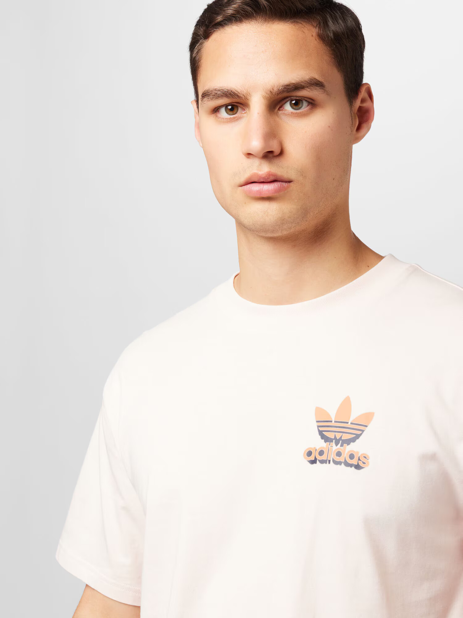 ADIDAS ORIGINALS Tričko oranžová / pastelovo ružová / čierna - Pepit.sk