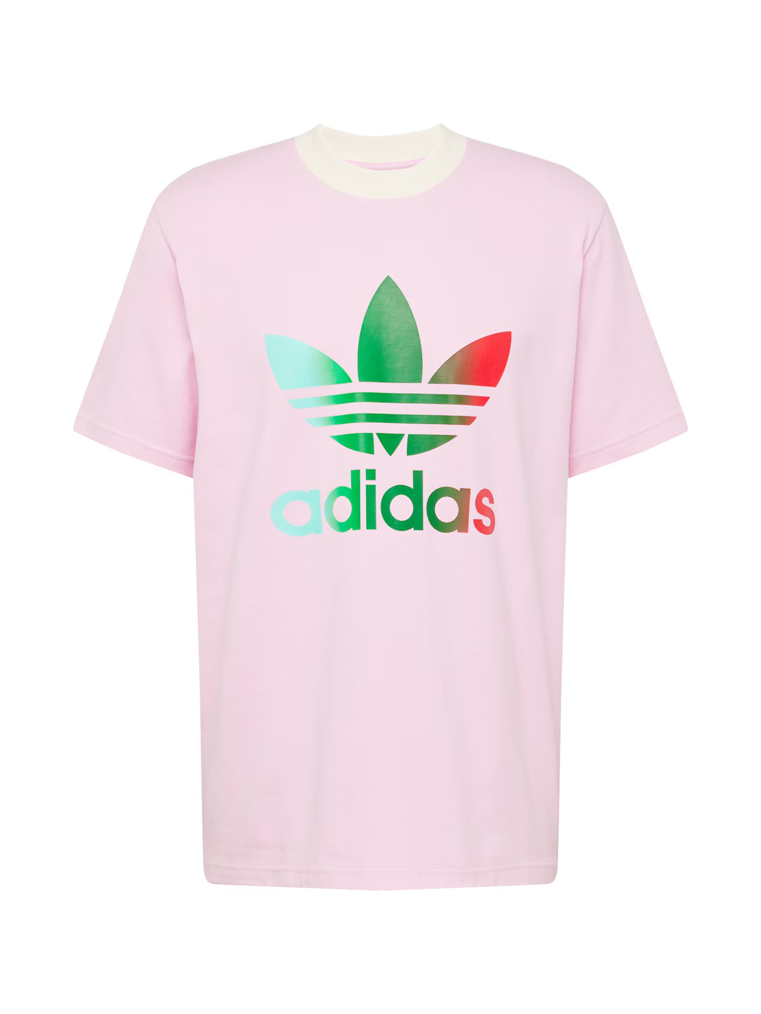 ADIDAS ORIGINALS Tričko krémová / trávovo zelená / ružová / červená - Pepit.sk