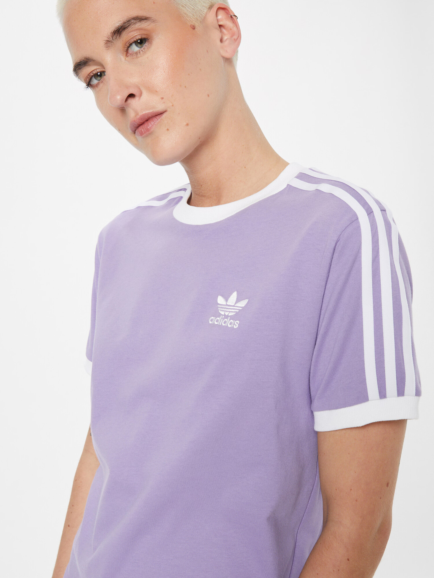 ADIDAS ORIGINALS Tričko levanduľová / biela - Pepit.sk