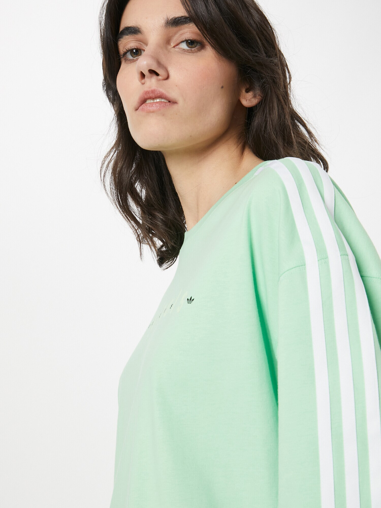 ADIDAS ORIGINALS Tričko mätová / čierna / biela - Pepit.sk